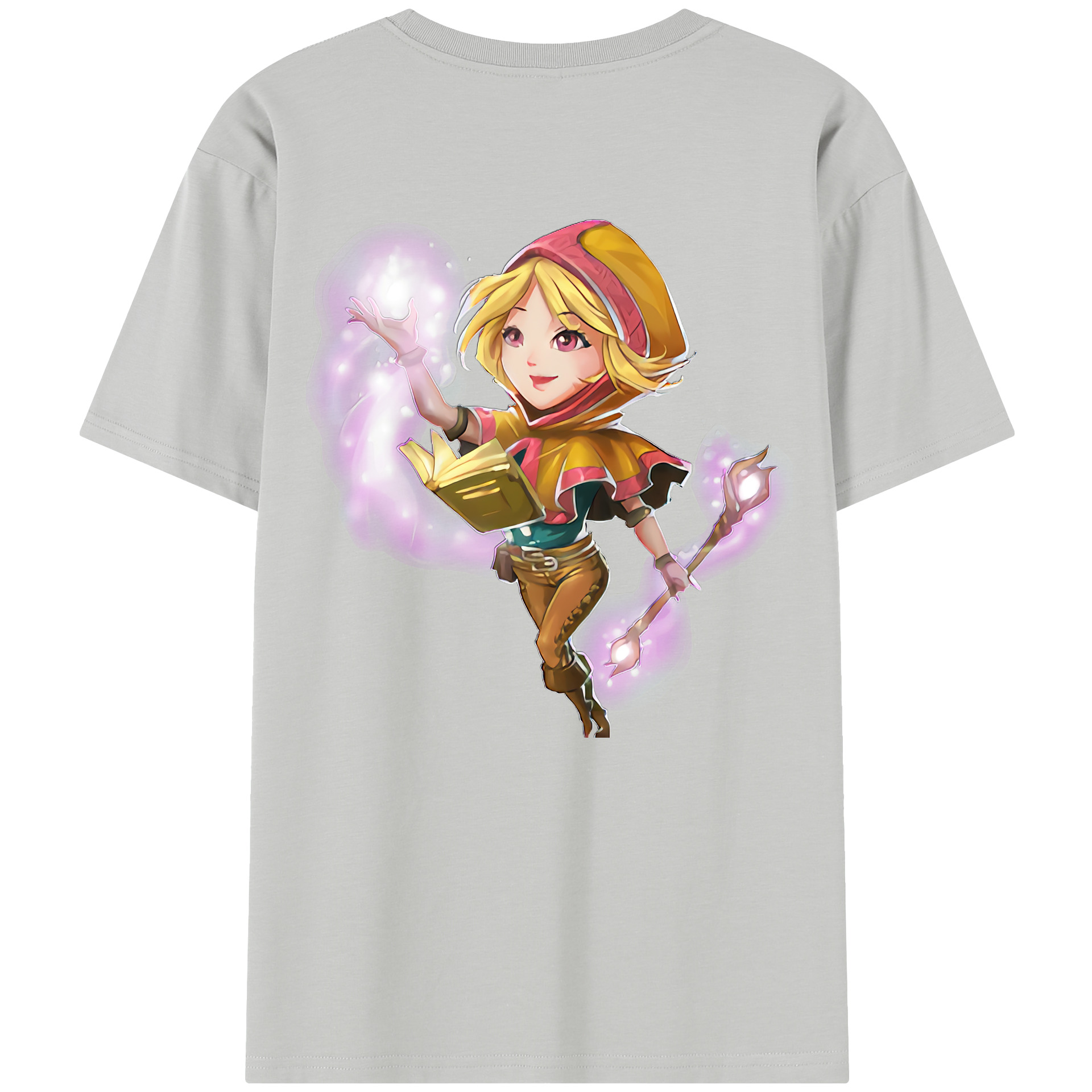 リーグ・オブ・レジェンド League of Legends LOL 綿100％半袖Tシャツ（背面プリント）