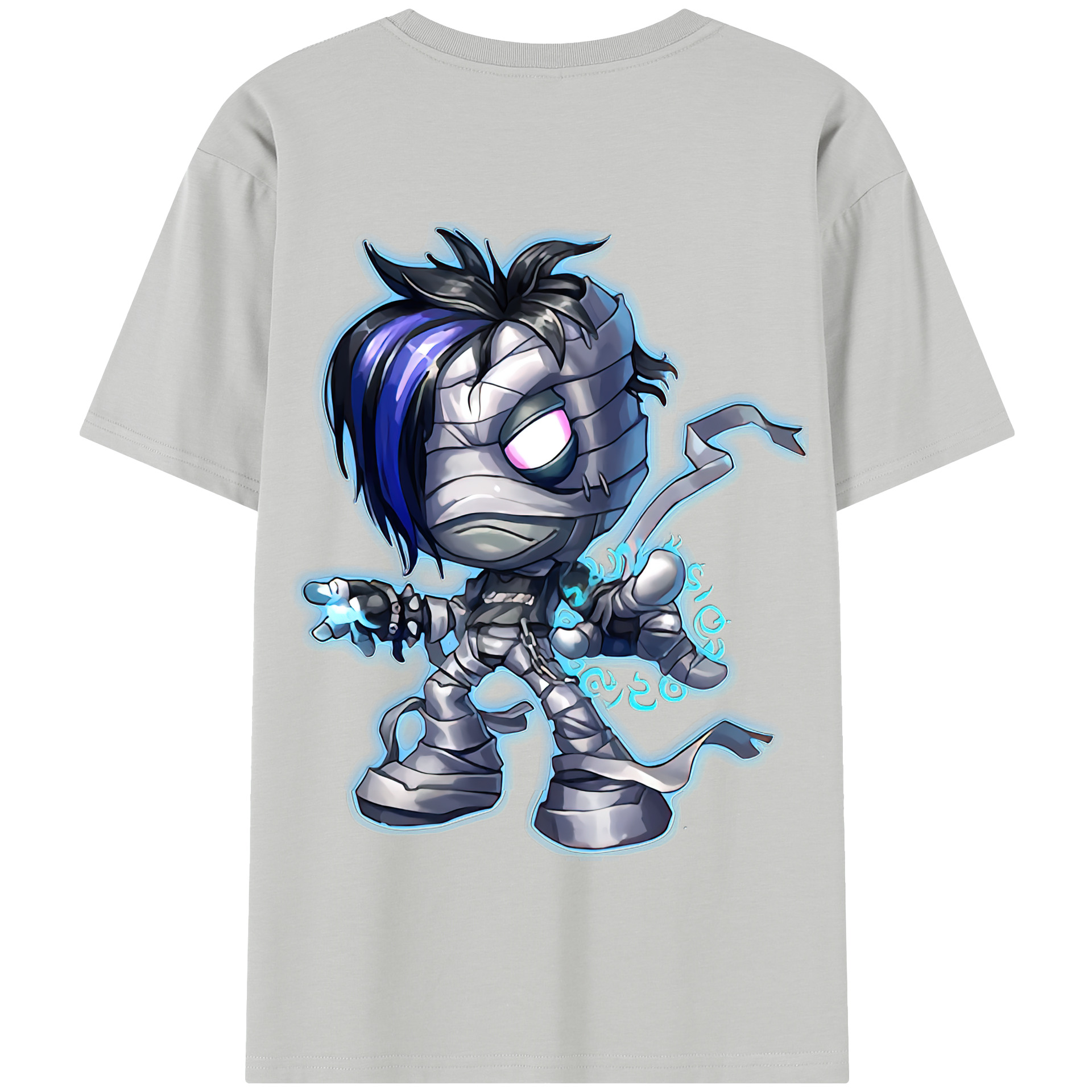 リーグ・オブ・レジェンド League of Legends LOL 綿100％半袖Tシャツ（背面プリント）
