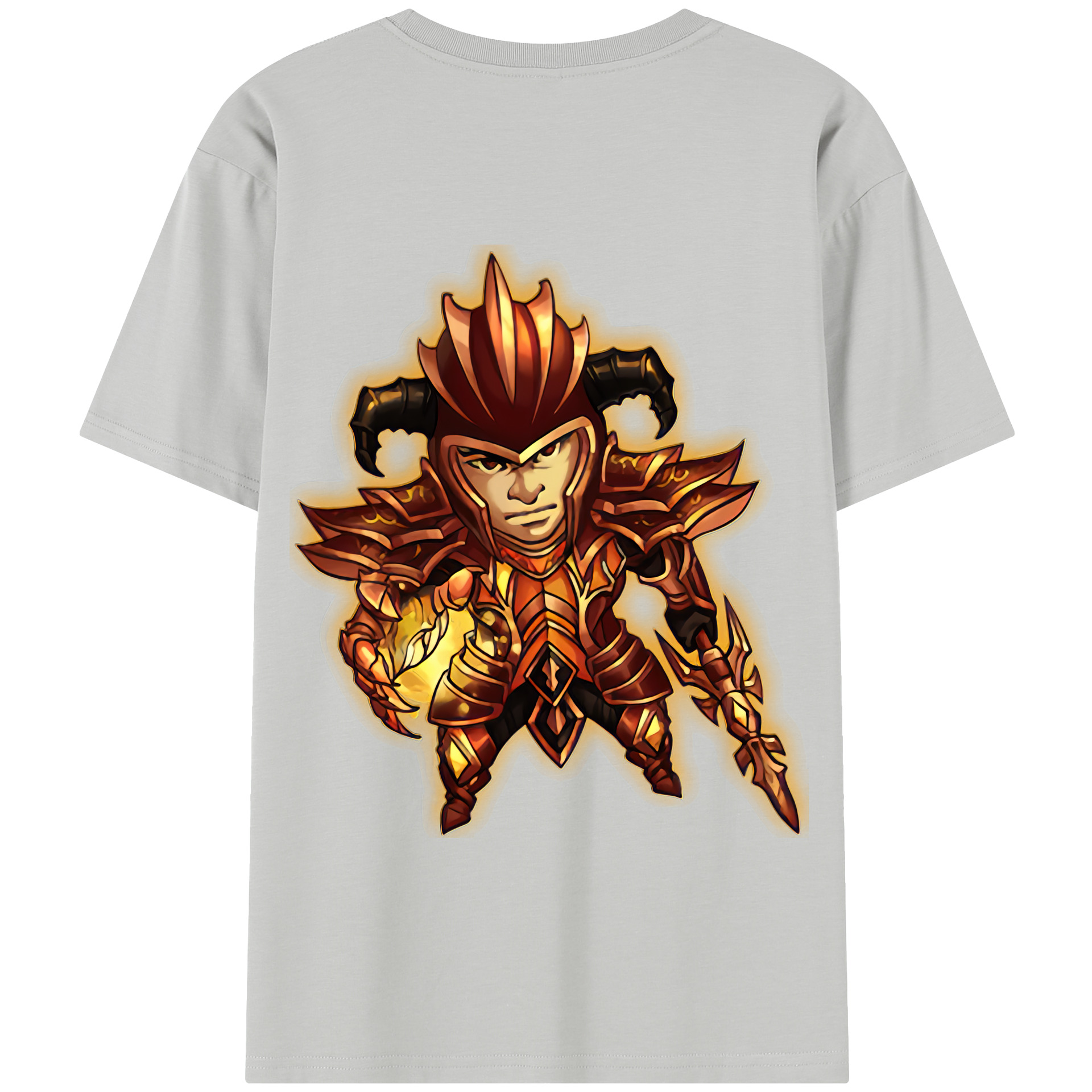 リーグ・オブ・レジェンド League of Legends LOL 綿100％半袖Tシャツ（背面プリント）