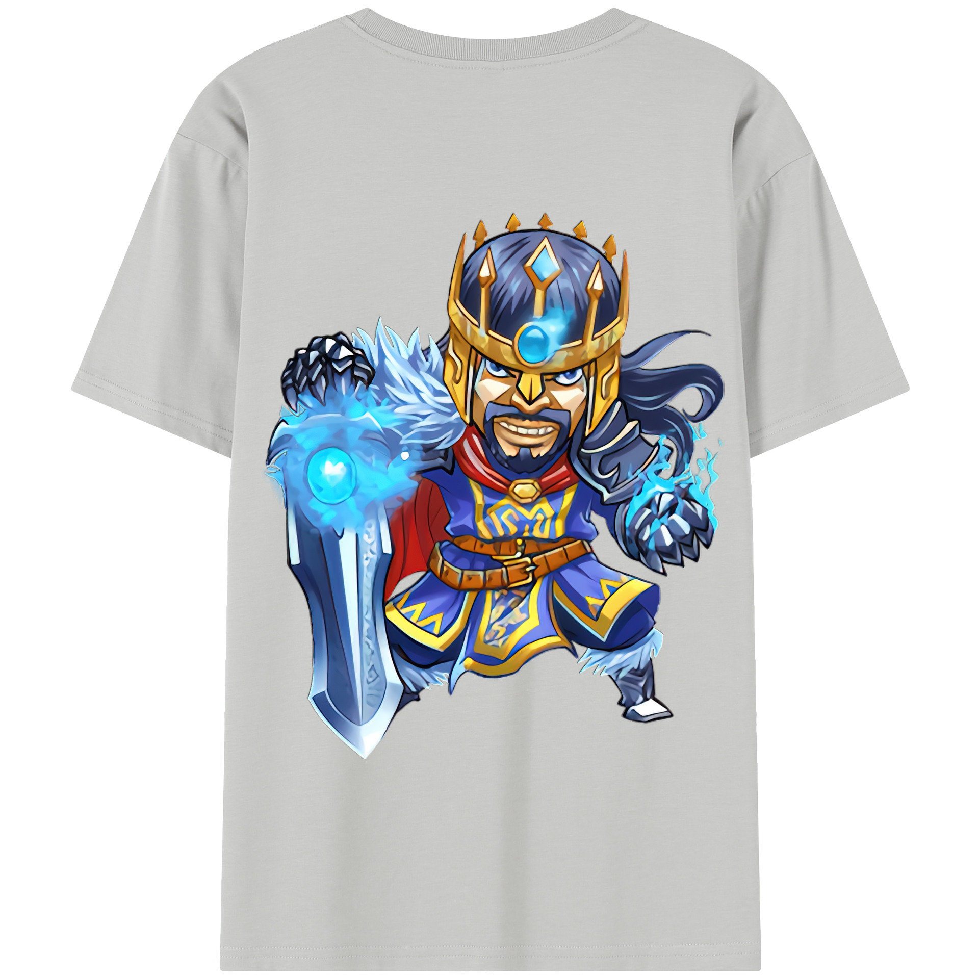 リーグ・オブ・レジェンド League of Legends LOL 綿100％半袖Tシャツ（背面プリント）