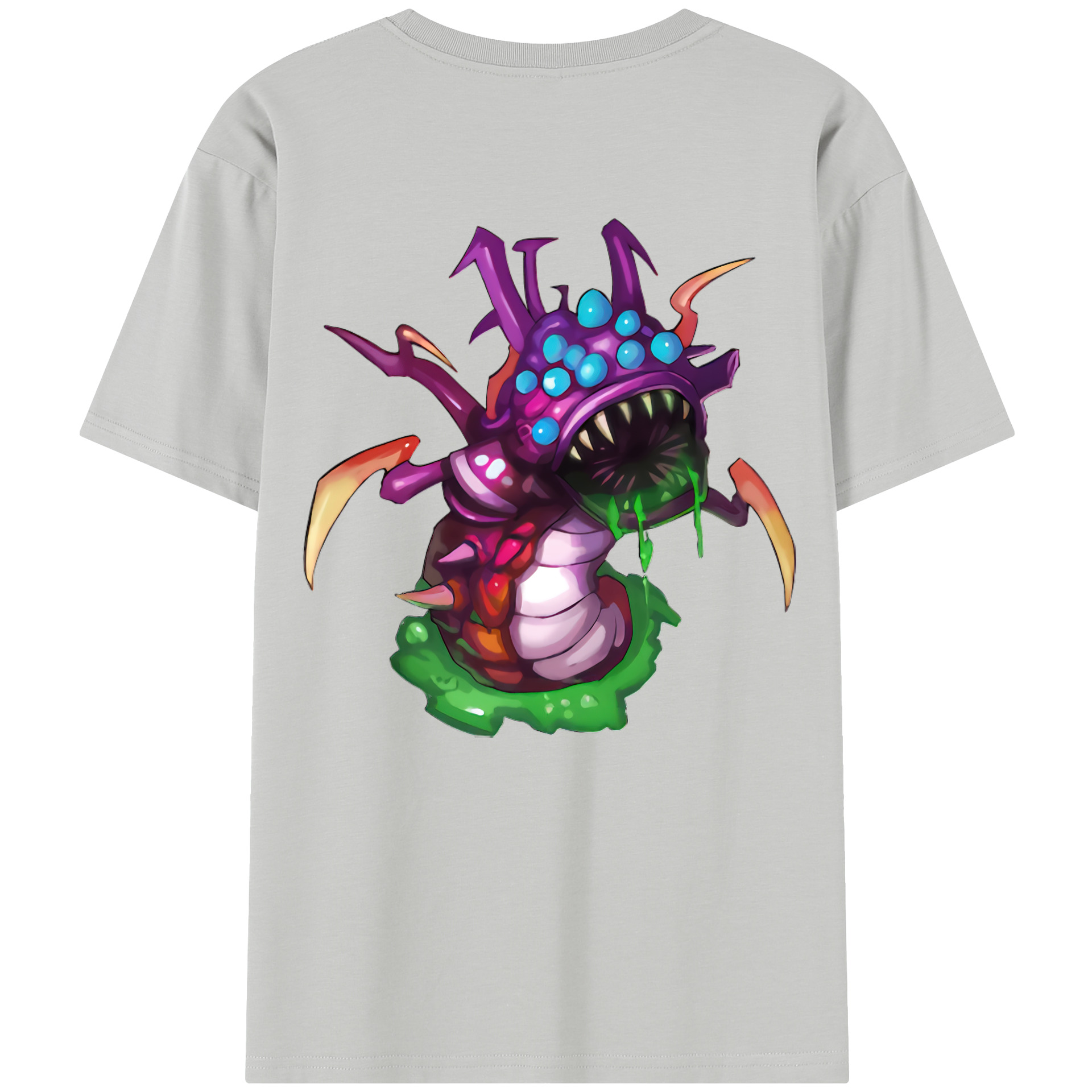リーグ・オブ・レジェンド League of Legends LOL 綿100％半袖Tシャツ（背面プリント）