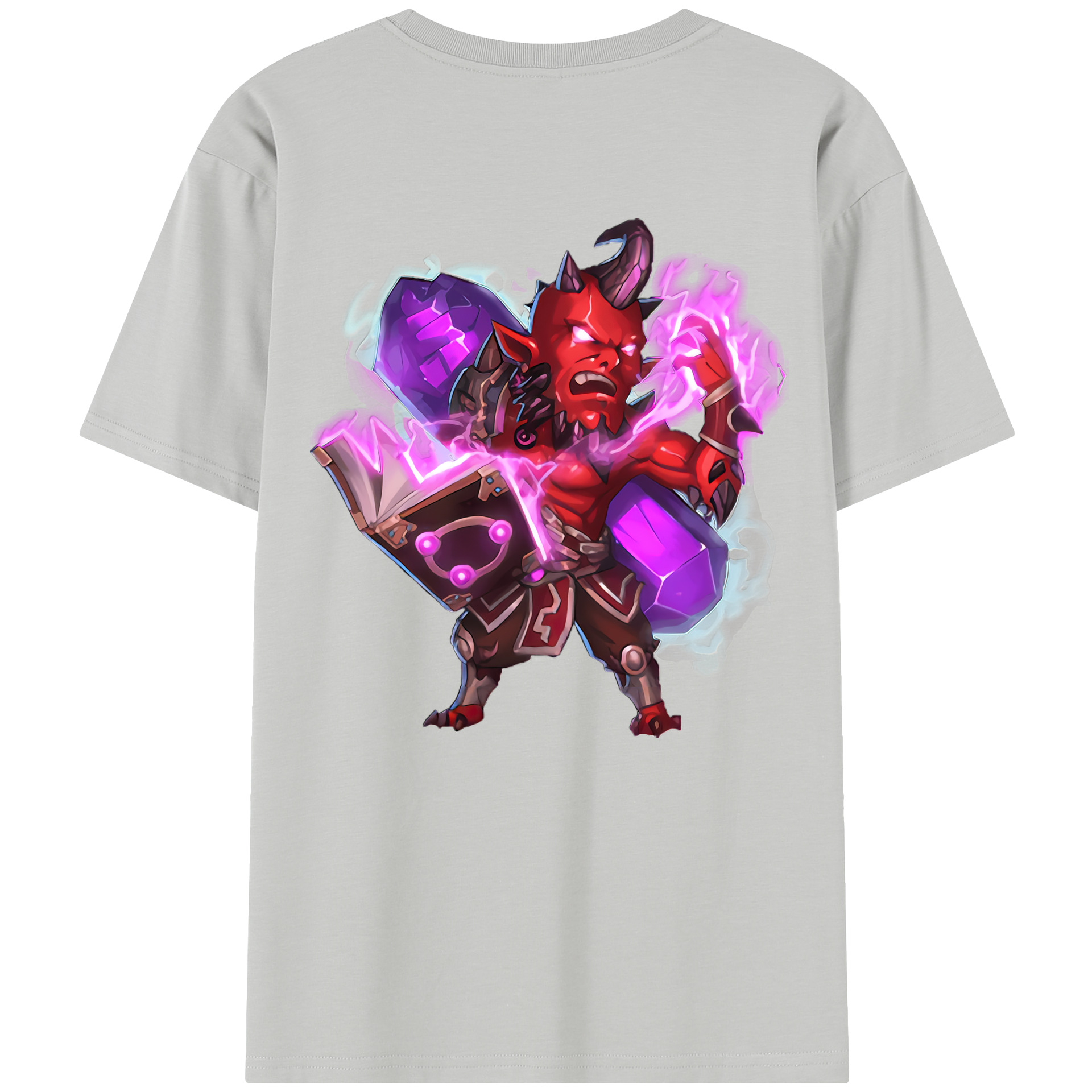 リーグ・オブ・レジェンド League of Legends LOL 綿100％半袖Tシャツ（背面プリント）