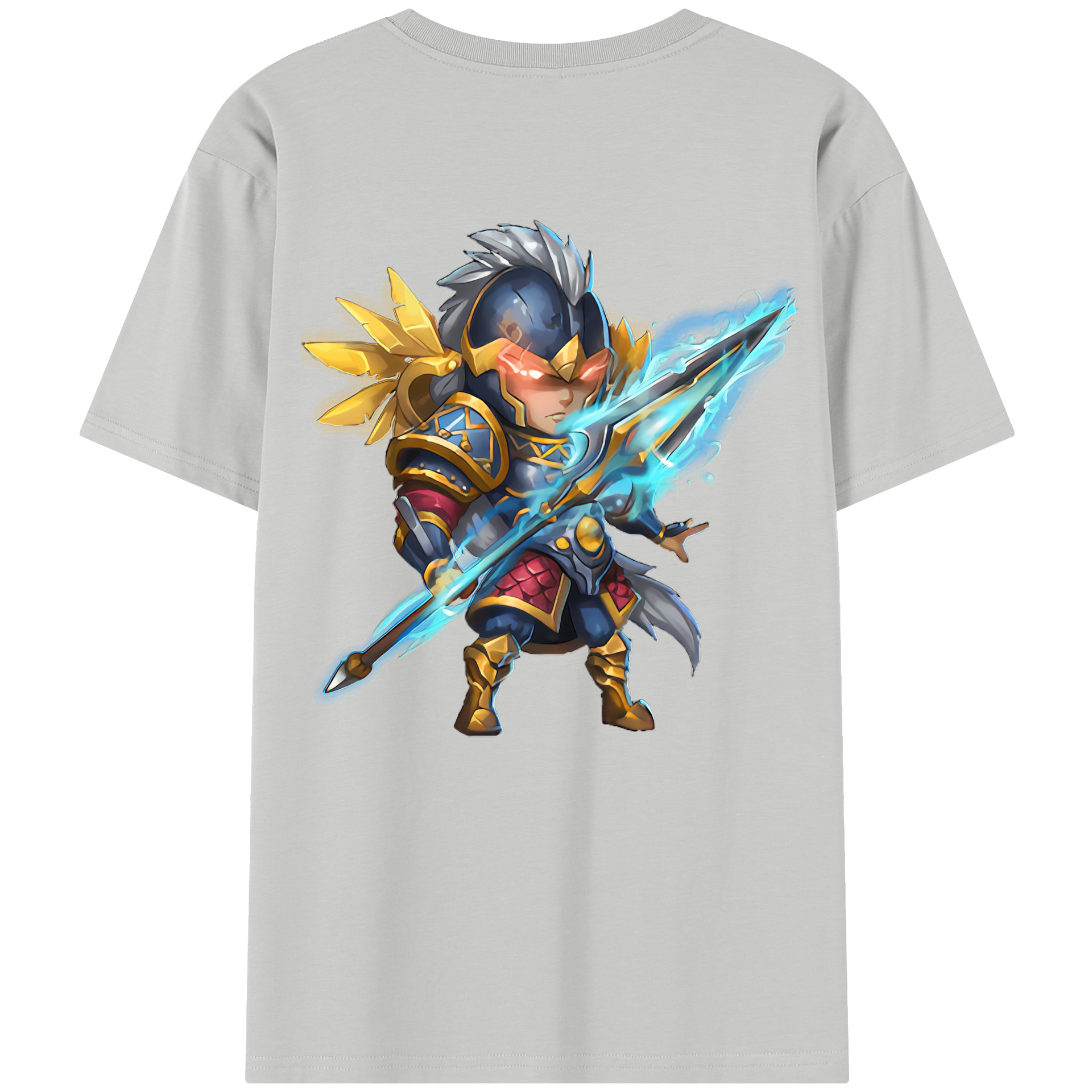 リーグ・オブ・レジェンド League of Legends LOL 綿100％半袖Tシャツ（背面プリント）