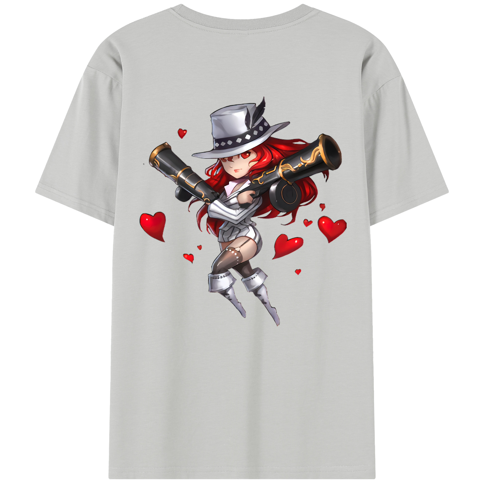 リーグ・オブ・レジェンド League of Legends LOL 綿100％半袖Tシャツ（背面プリント）