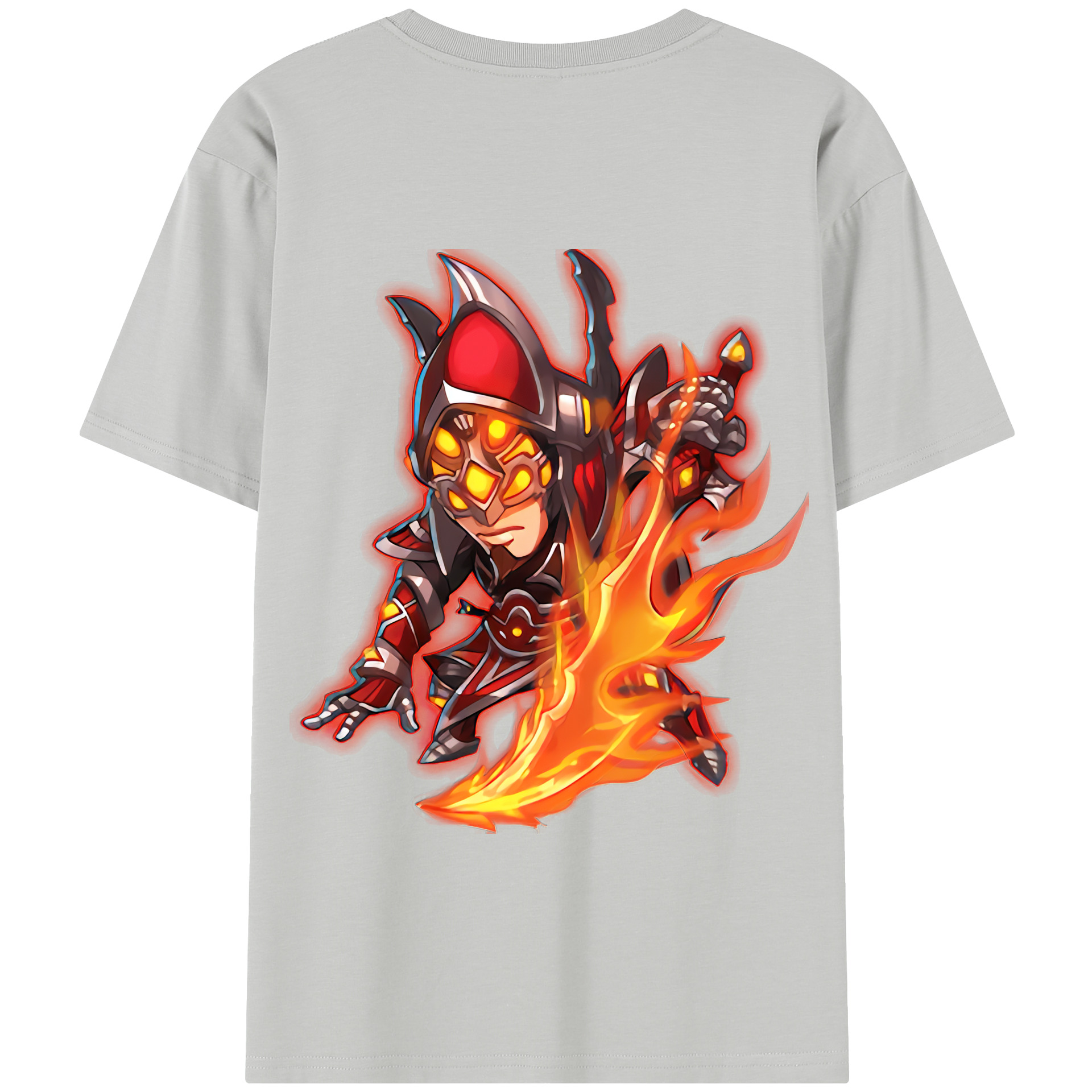 リーグ・オブ・レジェンド League of Legends LOL 綿100％半袖Tシャツ（背面プリント）