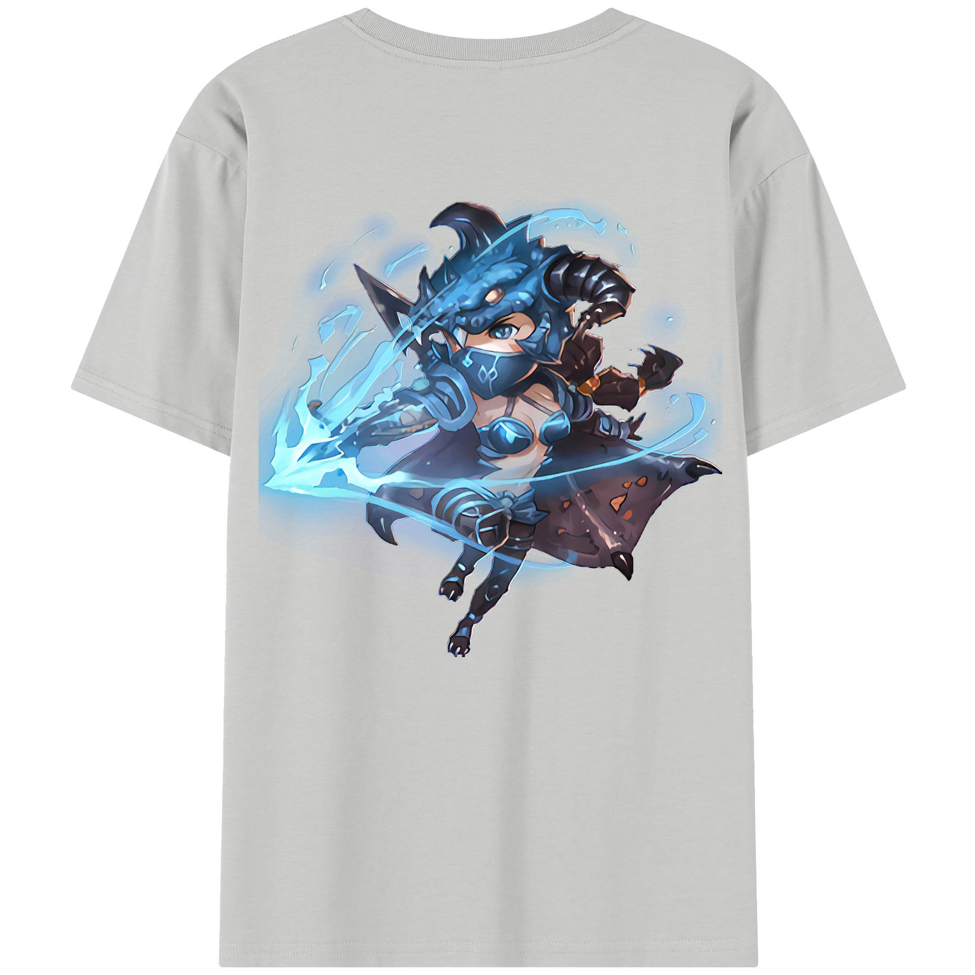 リーグ・オブ・レジェンド League of Legends LOL 綿100％半袖Tシャツ（背面プリント）