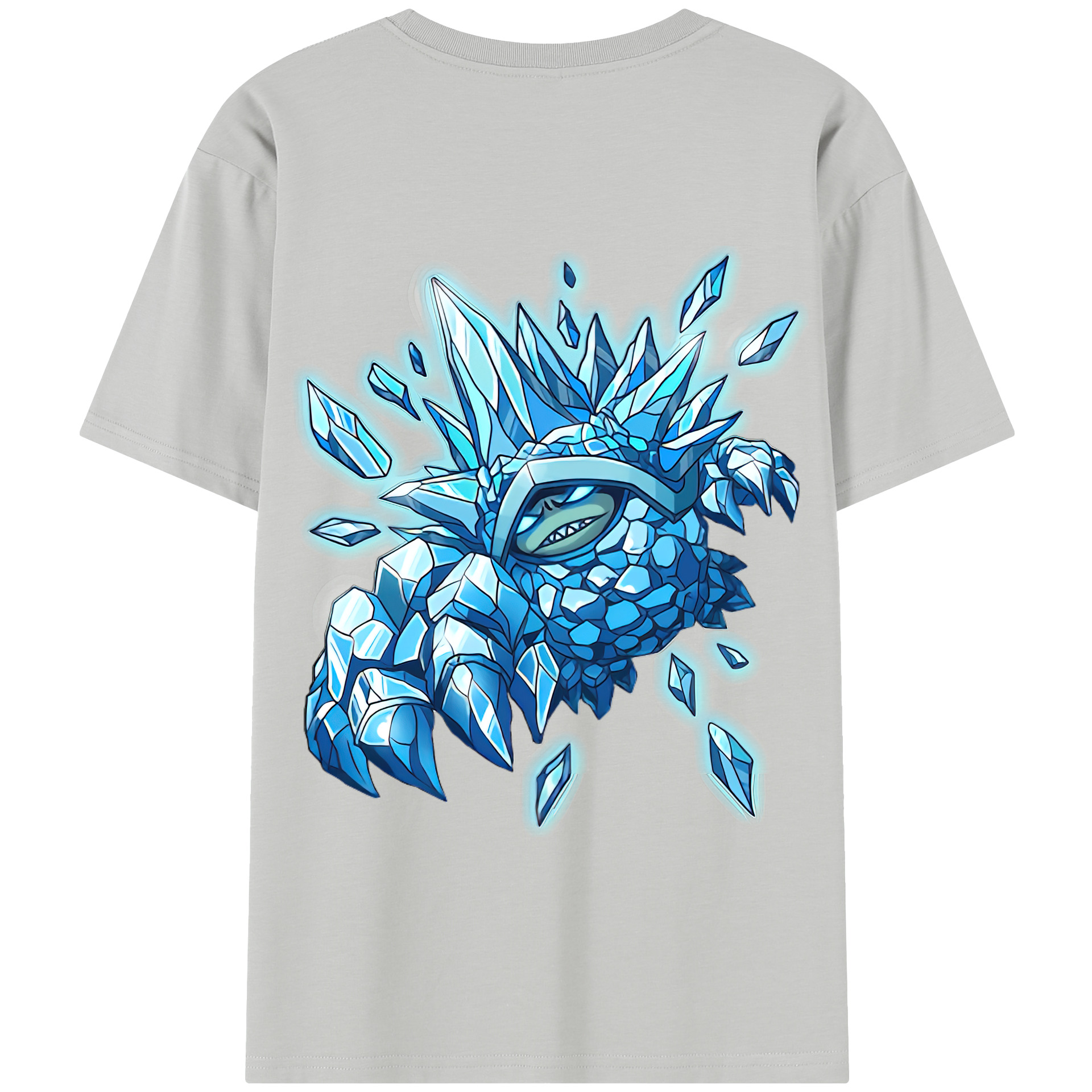 （画像用） リーグ・オブ・レジェンド League of Legends LOL 綿100％半袖Tシャツ（背面プリント）