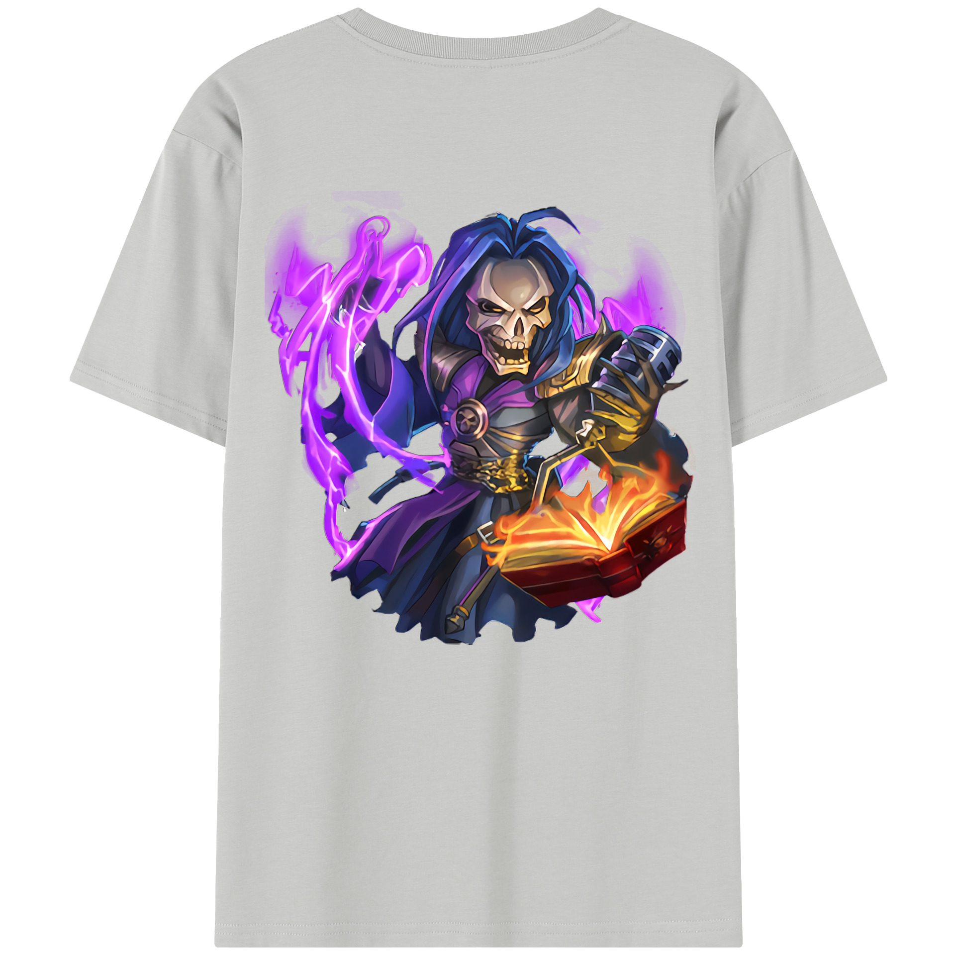 リーグ・オブ・レジェンド League of Legends LOL 綿100％半袖Tシャツ（背面プリント）