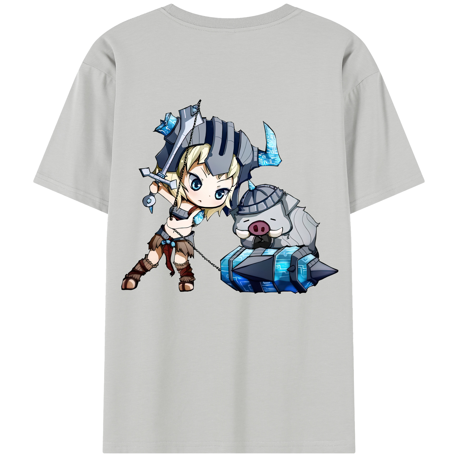 リーグ・オブ・レジェンド League of Legends LOL 綿100％半袖Tシャツ（背面プリント）