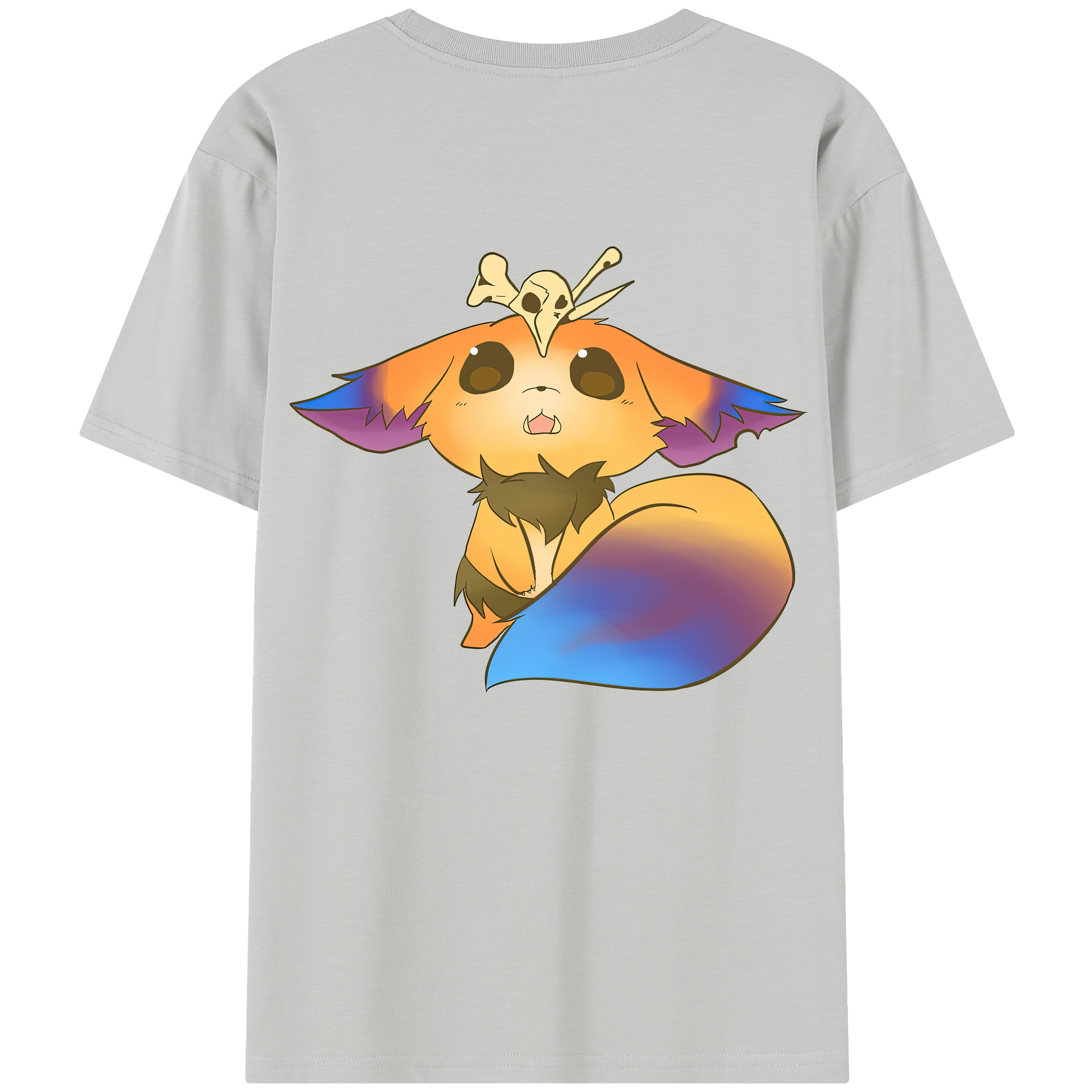 リーグ・オブ・レジェンド League of Legends LOL 綿100％半袖Tシャツ（背面プリント）