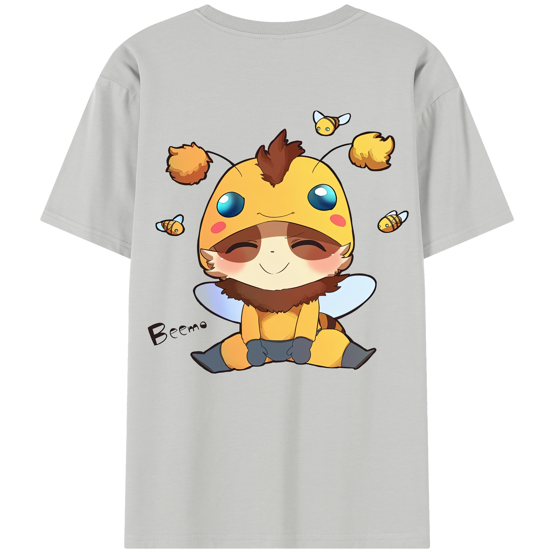 リーグ・オブ・レジェンド League of Legends LOL 綿100％半袖Tシャツ（背面プリント）