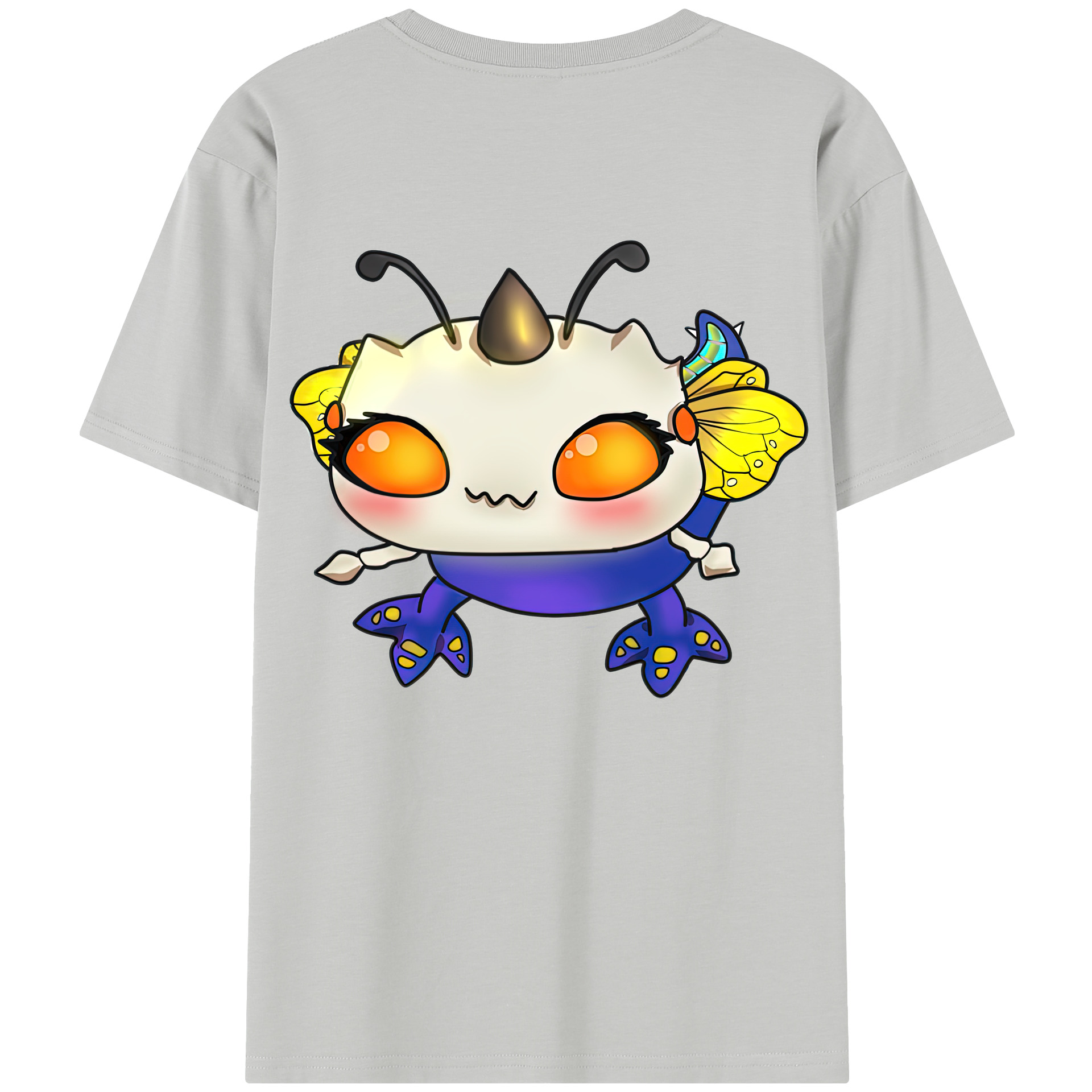 リーグ・オブ・レジェンド League of Legends LOL 綿100％半袖Tシャツ（背面プリント）