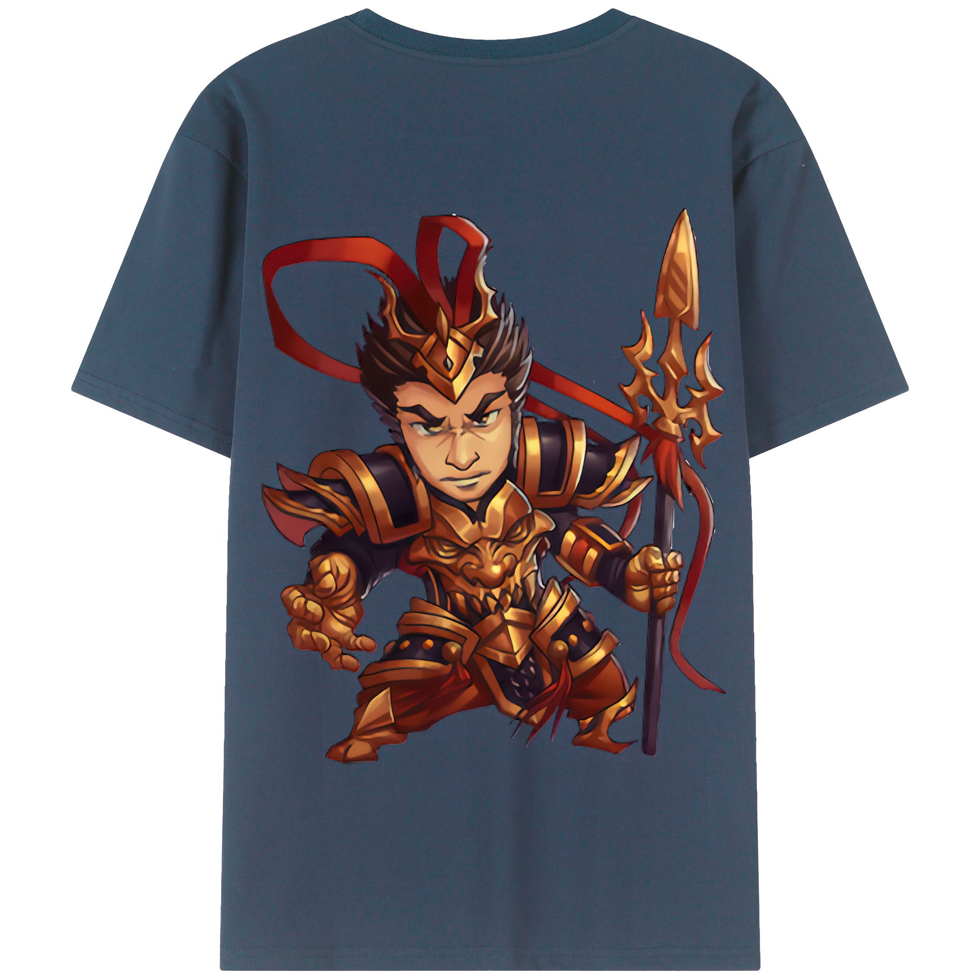 リーグ・オブ・レジェンド League of Legends LOL 綿100％半袖Tシャツ（背面プリント）