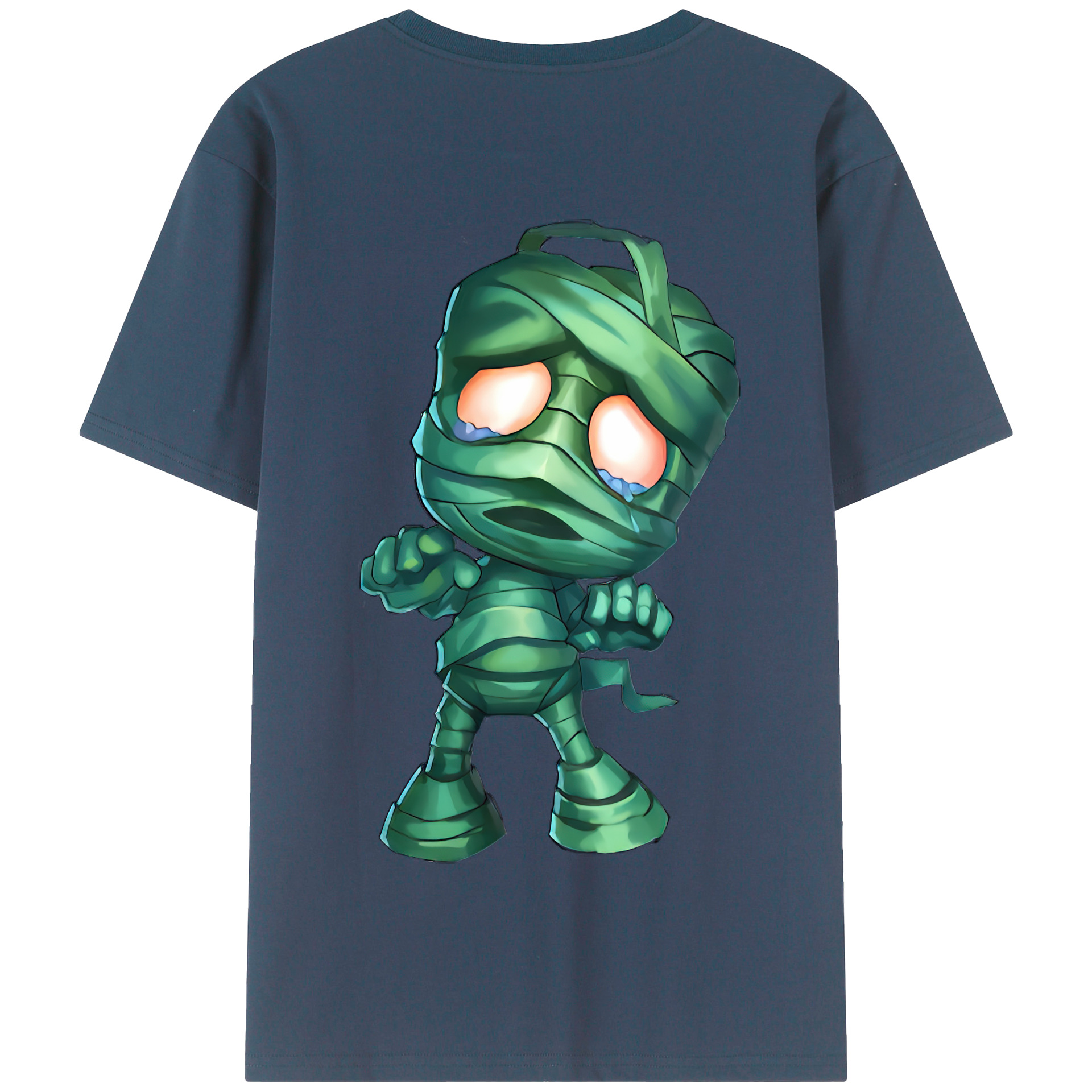リーグ・オブ・レジェンド League of Legends LOL 綿100％半袖Tシャツ（背面プリント）