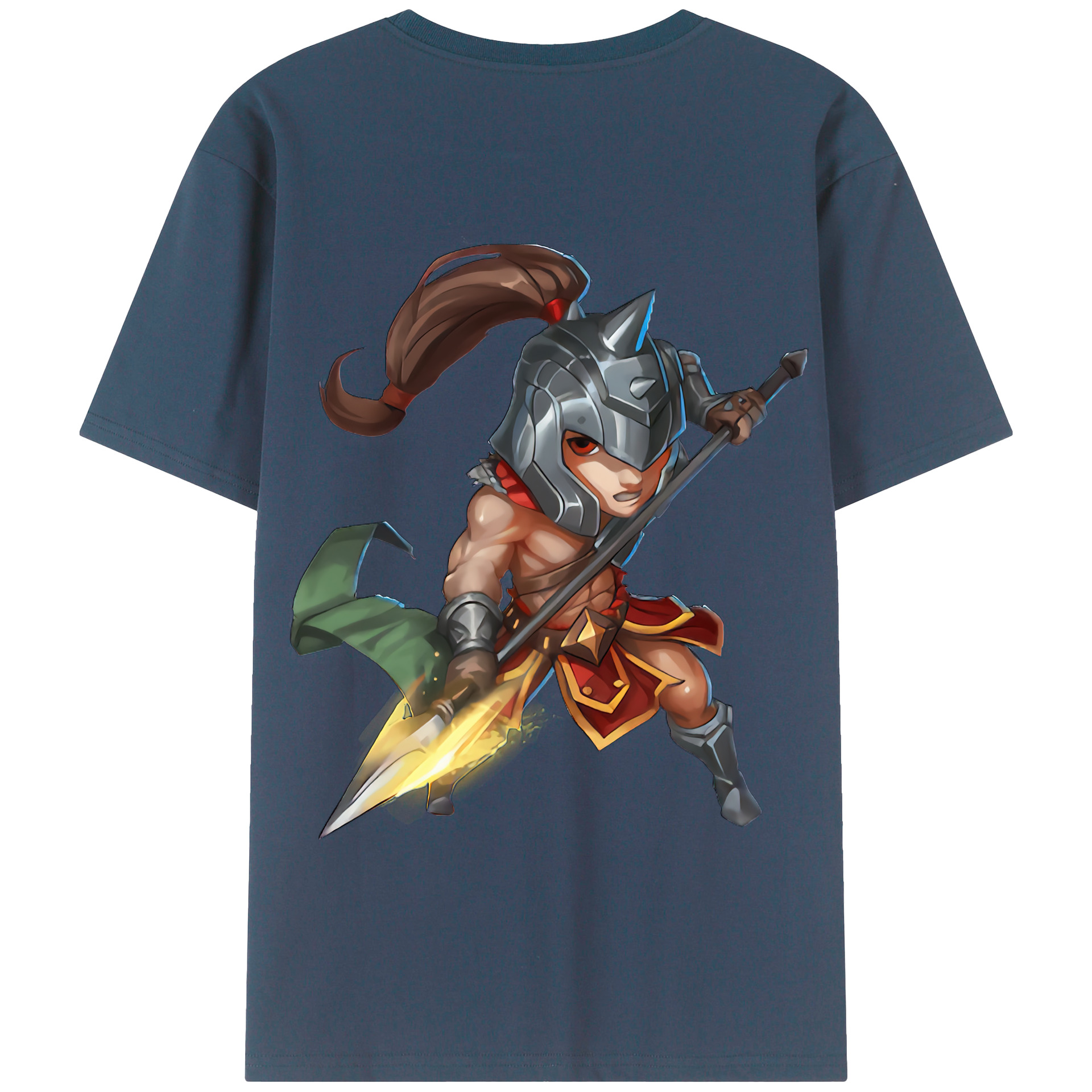 リーグ・オブ・レジェンド League of Legends LOL 綿100％半袖Tシャツ（背面プリント）