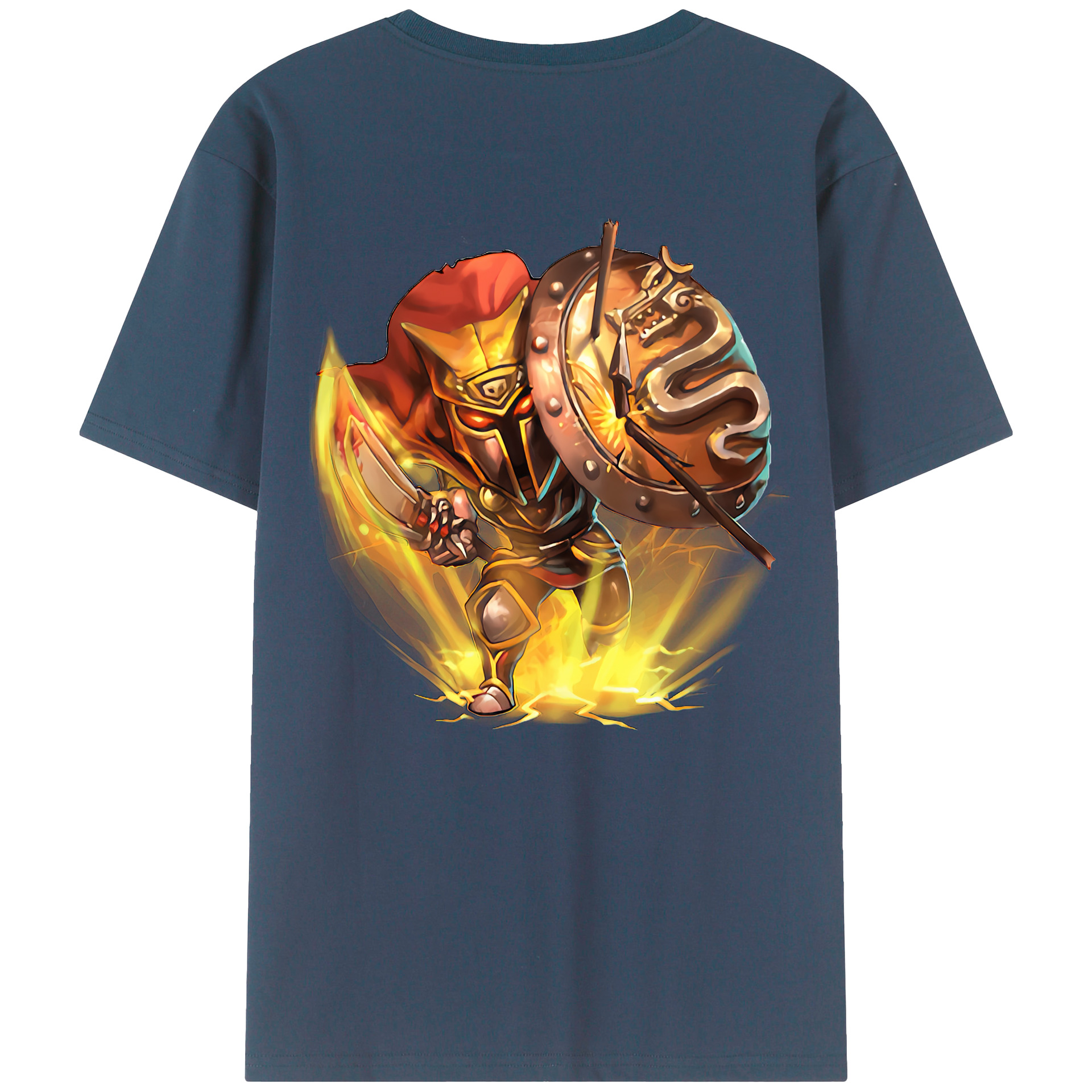 リーグ・オブ・レジェンド League of Legends LOL 綿100％半袖Tシャツ（背面プリント）