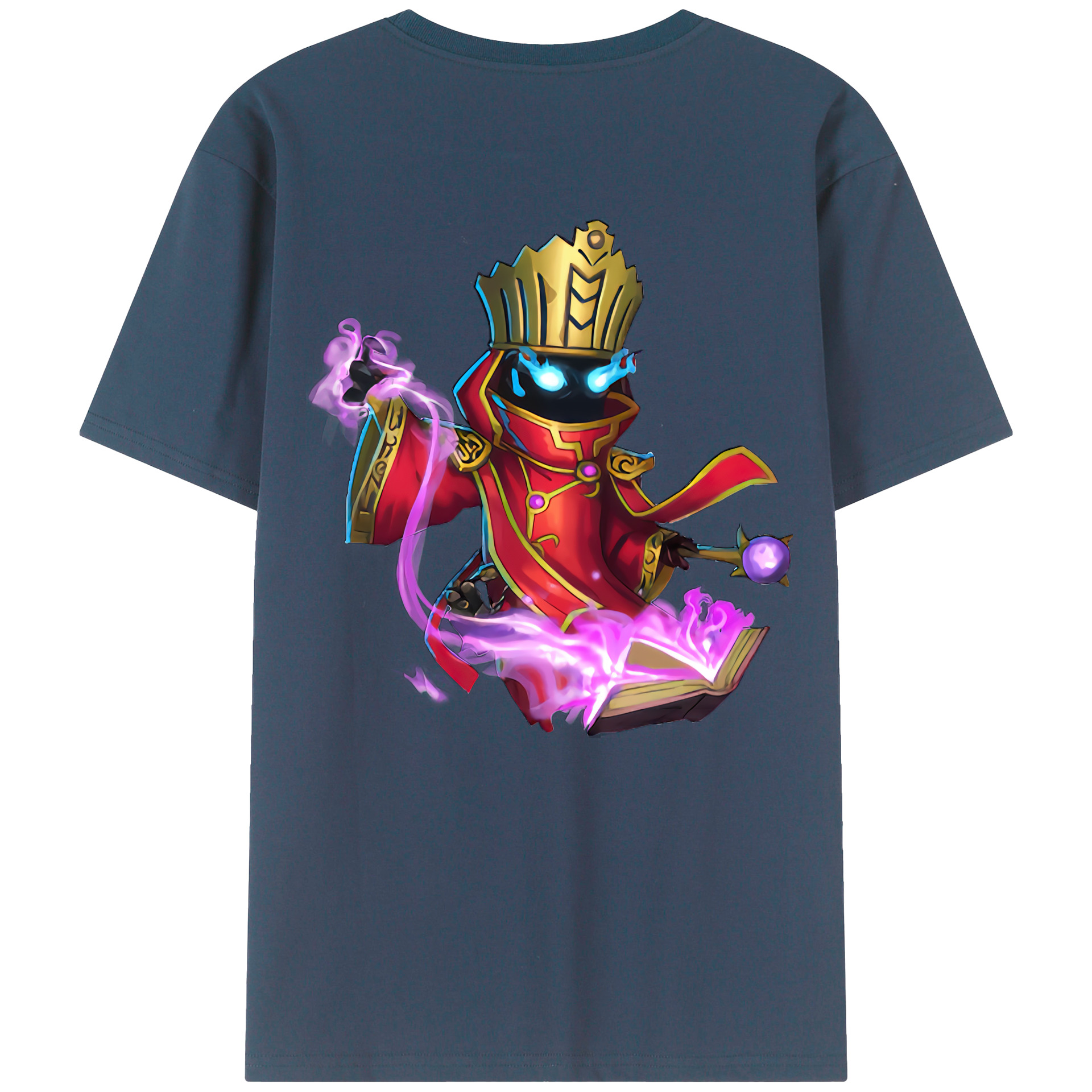 リーグ・オブ・レジェンド League of Legends LOL 綿100％半袖Tシャツ（背面プリント）