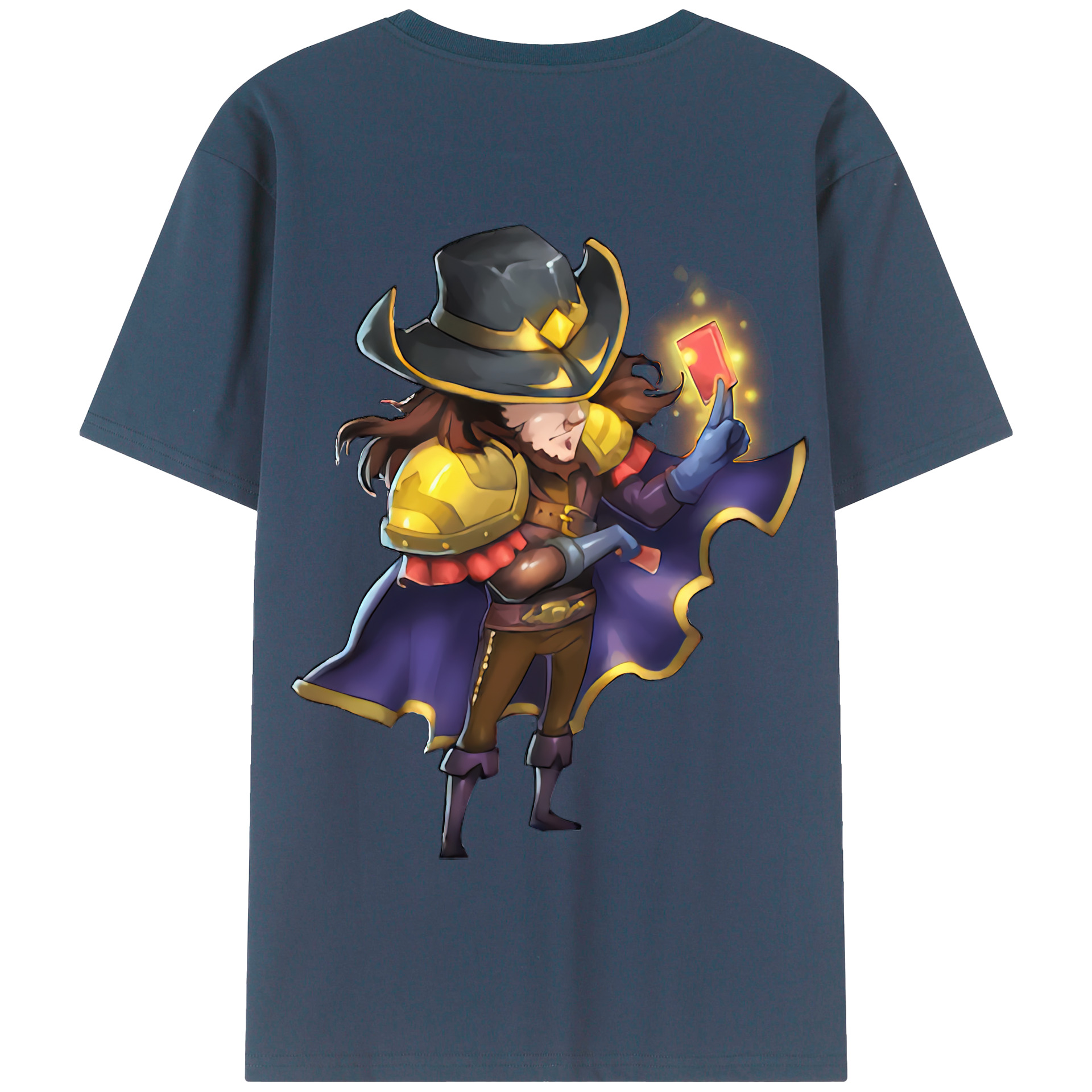 リーグ・オブ・レジェンド League of Legends LOL 綿100％半袖Tシャツ（背面プリント）