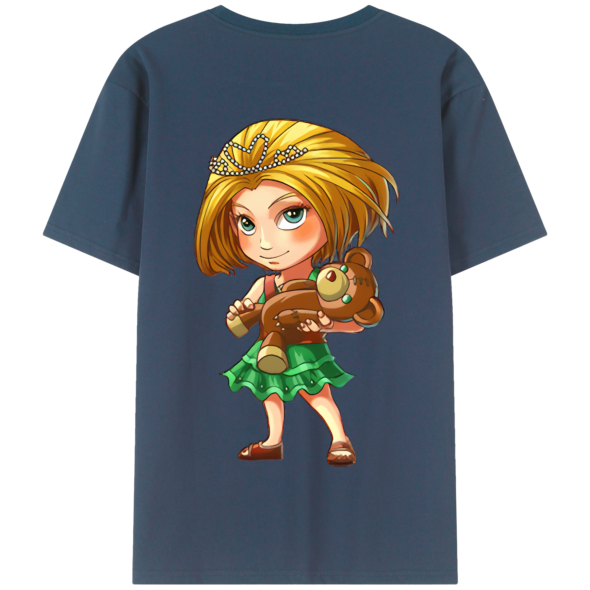 リーグ・オブ・レジェンド League of Legends LOL 綿100％半袖Tシャツ（背面プリント）