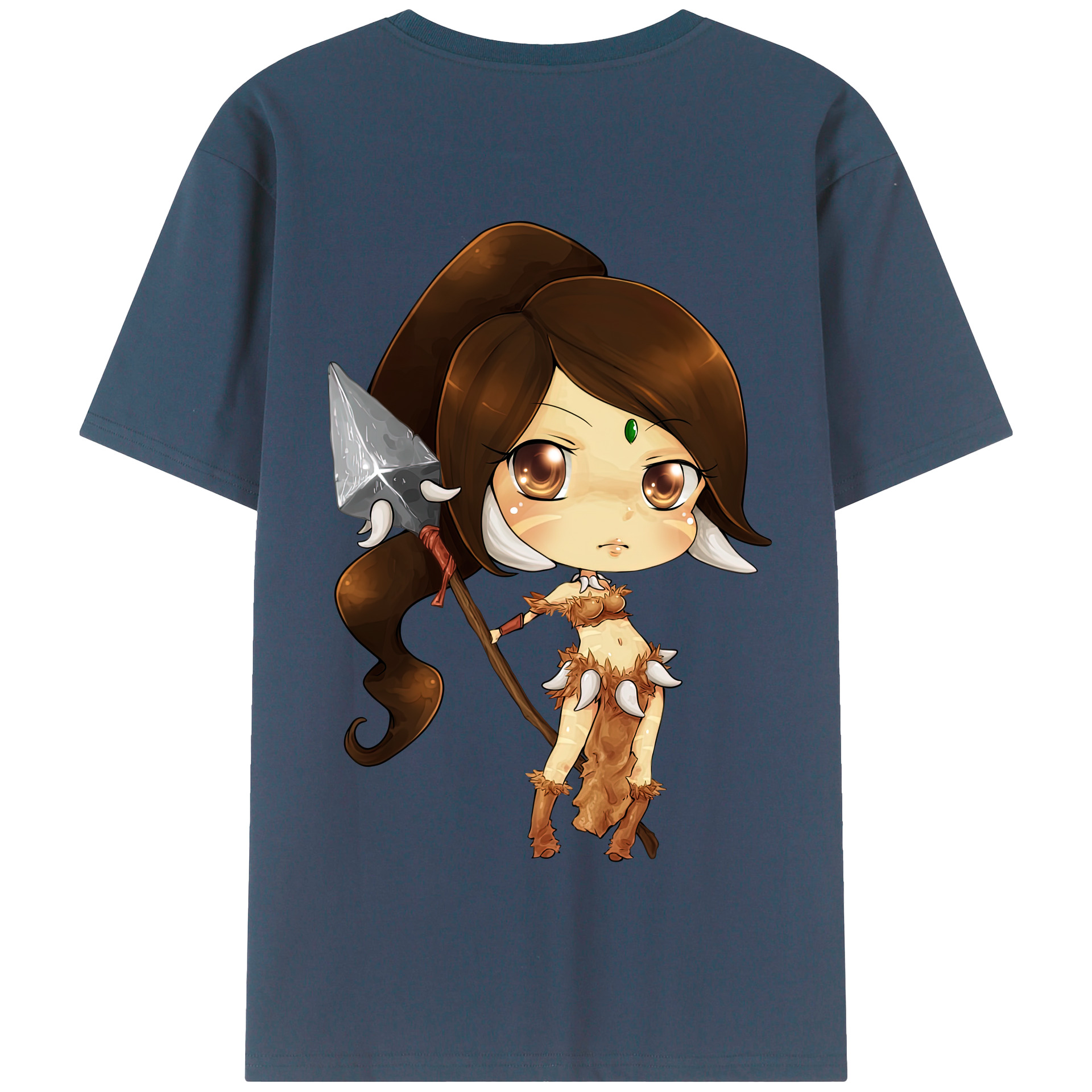 リーグ・オブ・レジェンド League of Legends LOL 綿100％半袖Tシャツ（背面プリント）