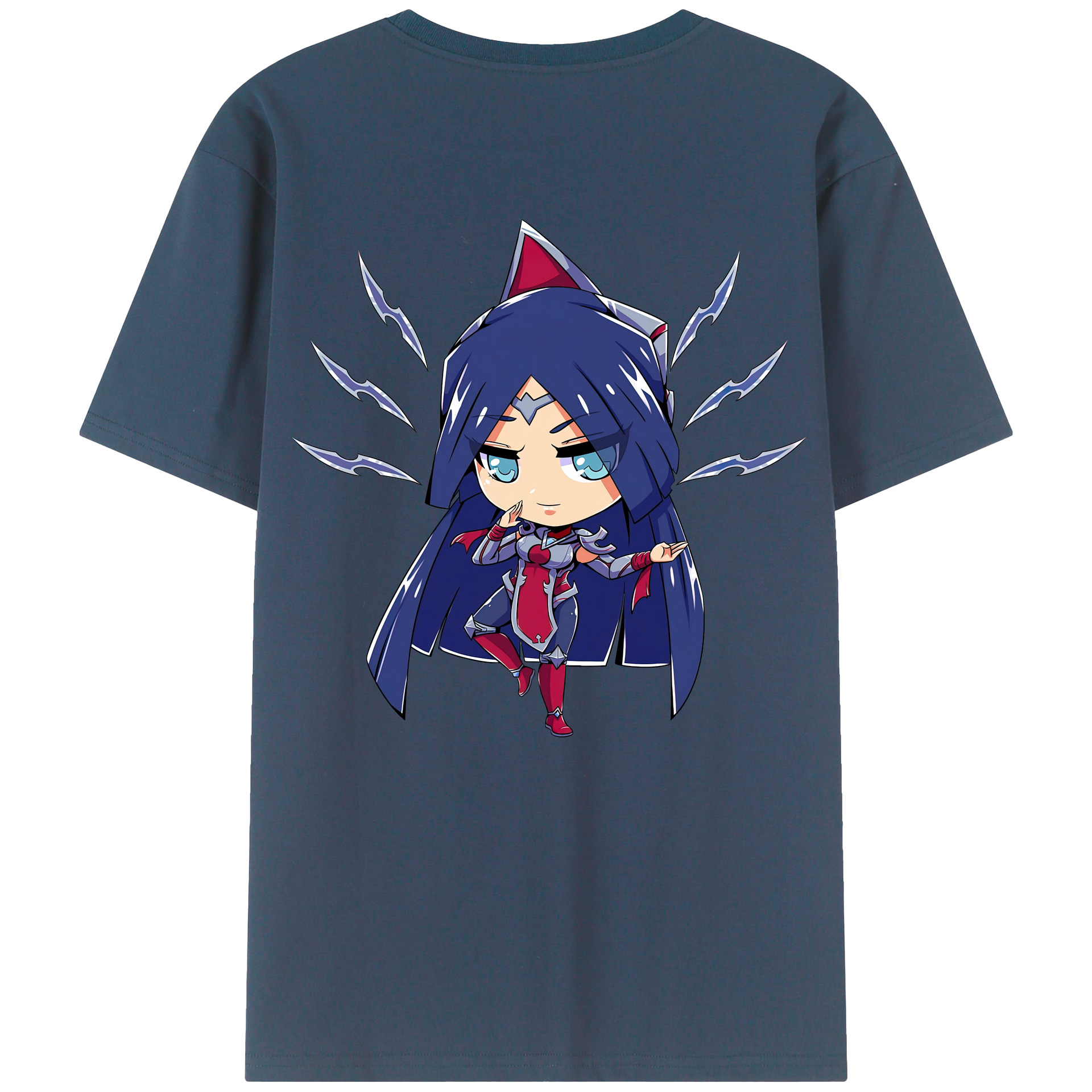 リーグ・オブ・レジェンド League of Legends LOL 綿100％半袖Tシャツ（背面プリント）