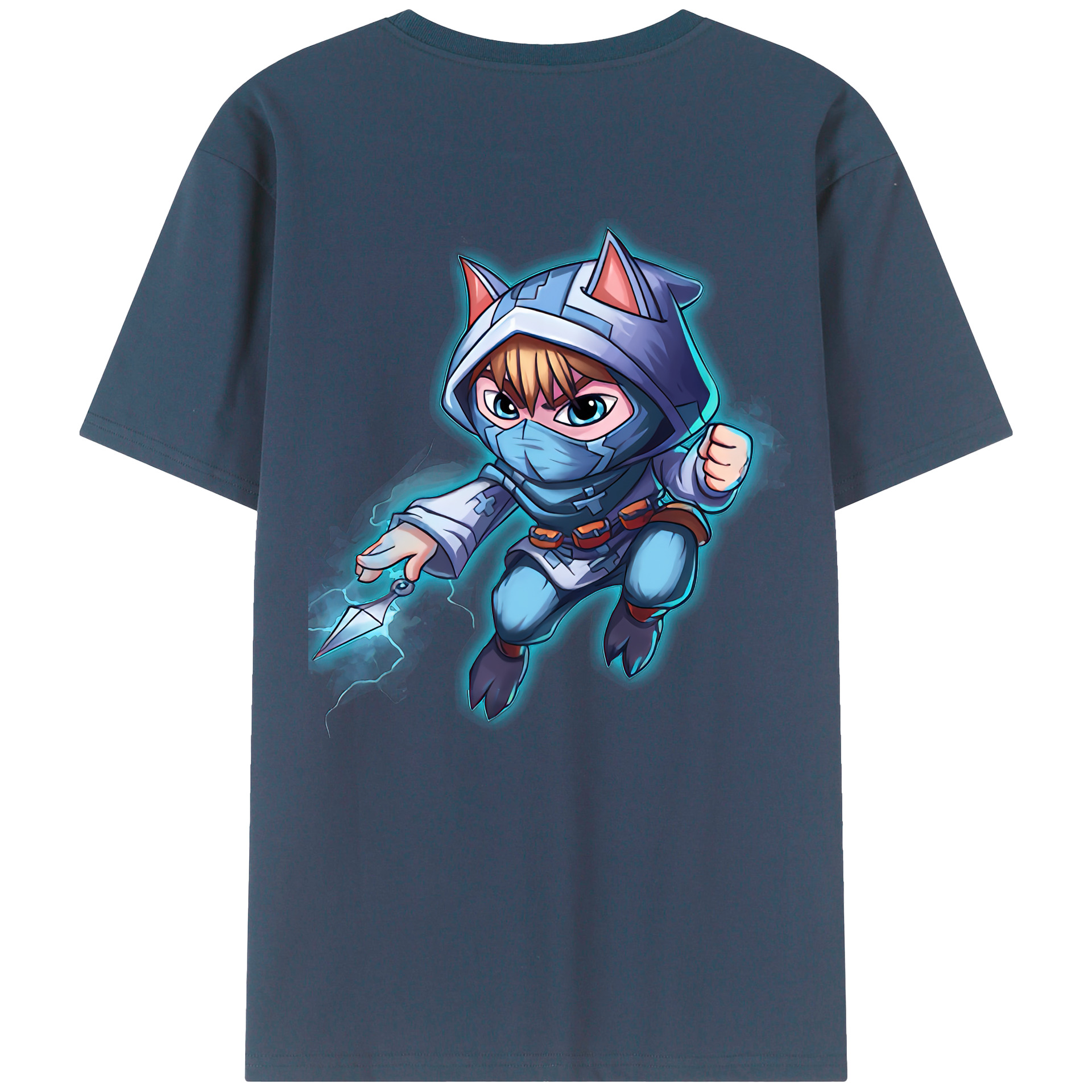 リーグ・オブ・レジェンド League of Legends LOL 綿100％半袖Tシャツ（背面プリント）