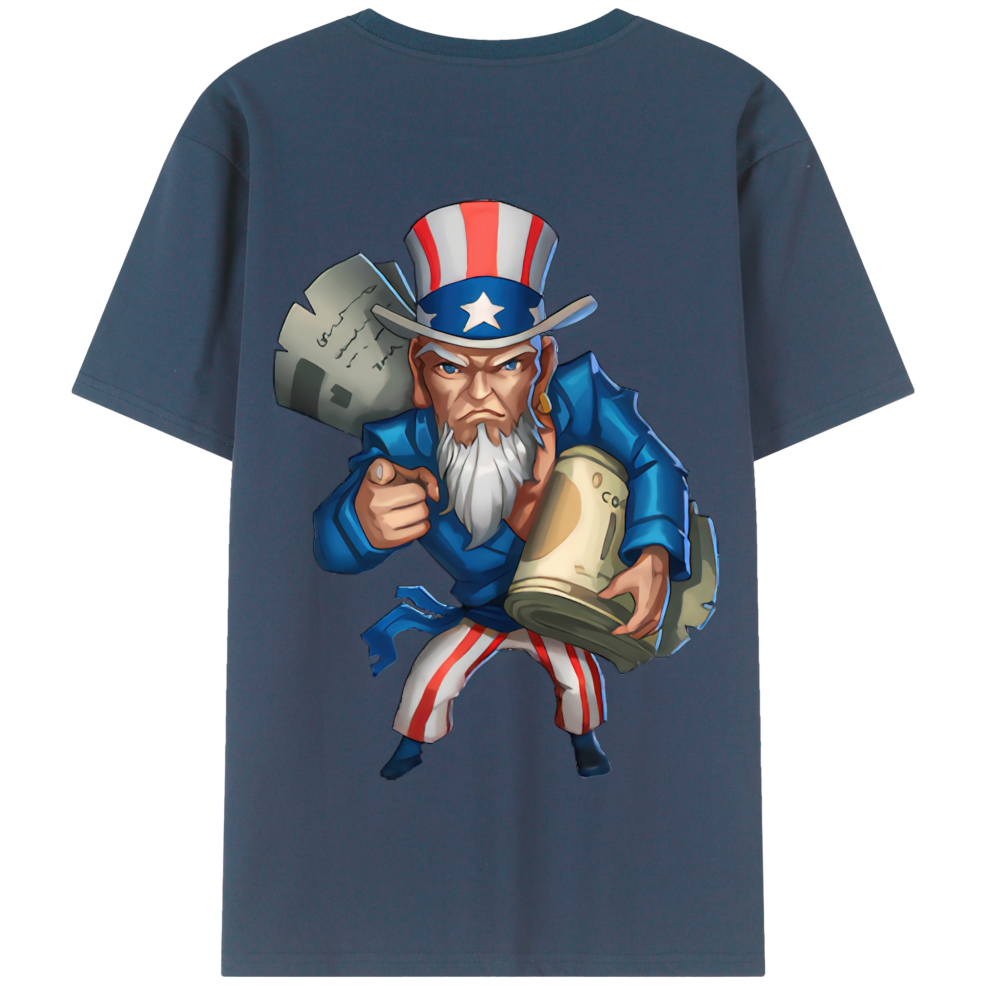 リーグ・オブ・レジェンド League of Legends LOL 綿100％半袖Tシャツ（背面プリント）