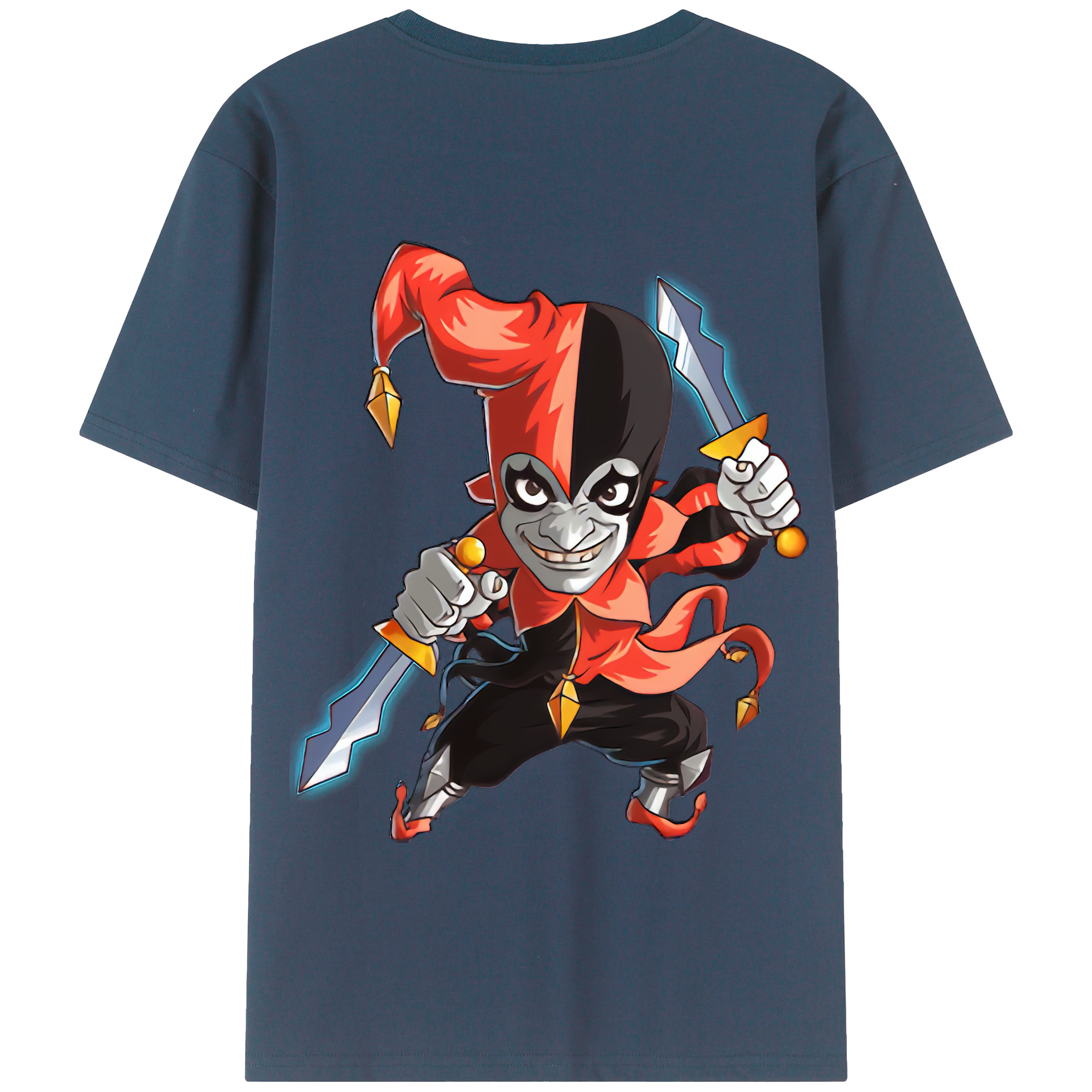 リーグ・オブ・レジェンド League of Legends LOL 綿100％半袖Tシャツ（背面プリント）