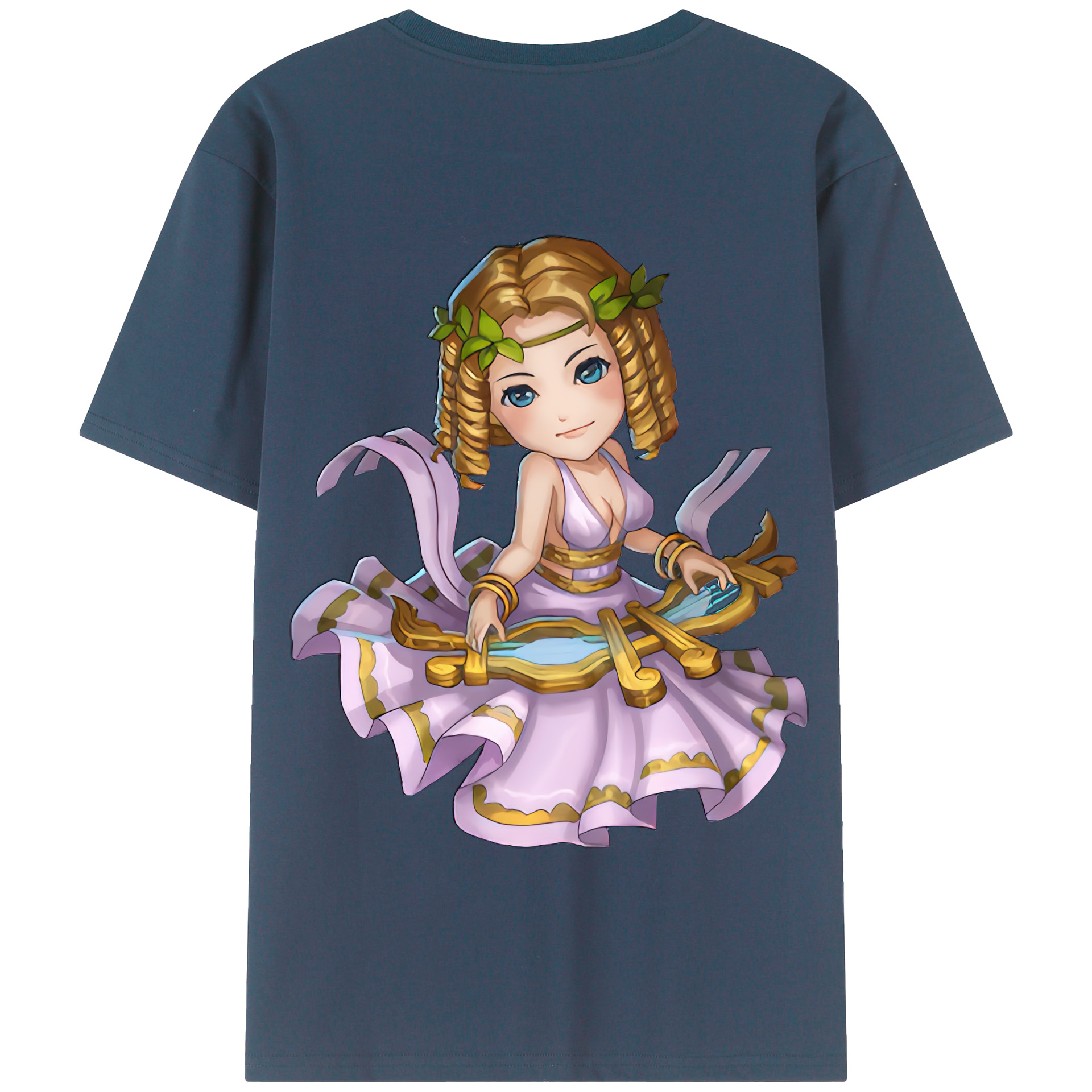 リーグ・オブ・レジェンド League of Legends LOL 綿100％半袖Tシャツ（背面プリント）