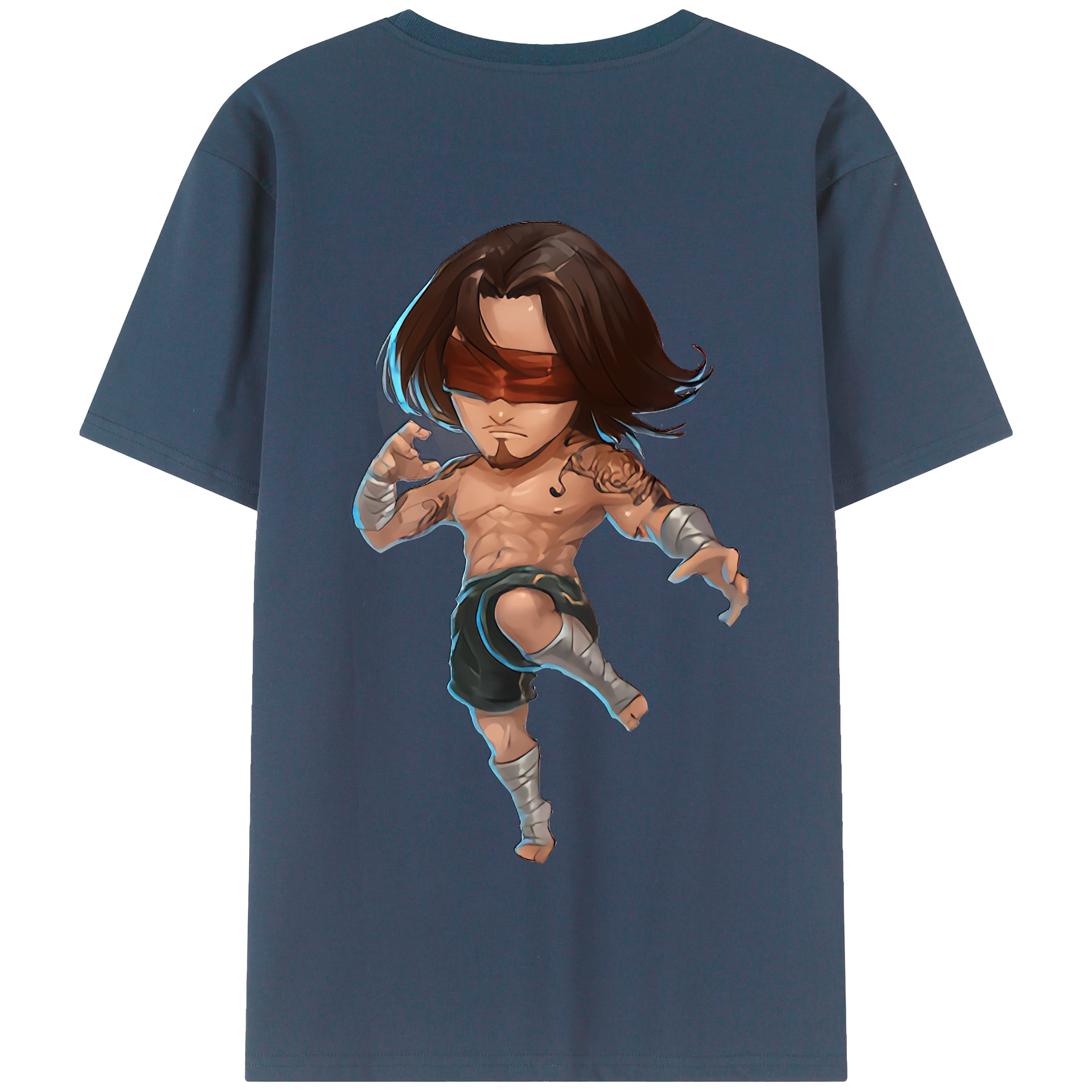 リーグ・オブ・レジェンド League of Legends LOL 綿100％半袖Tシャツ（背面プリント）