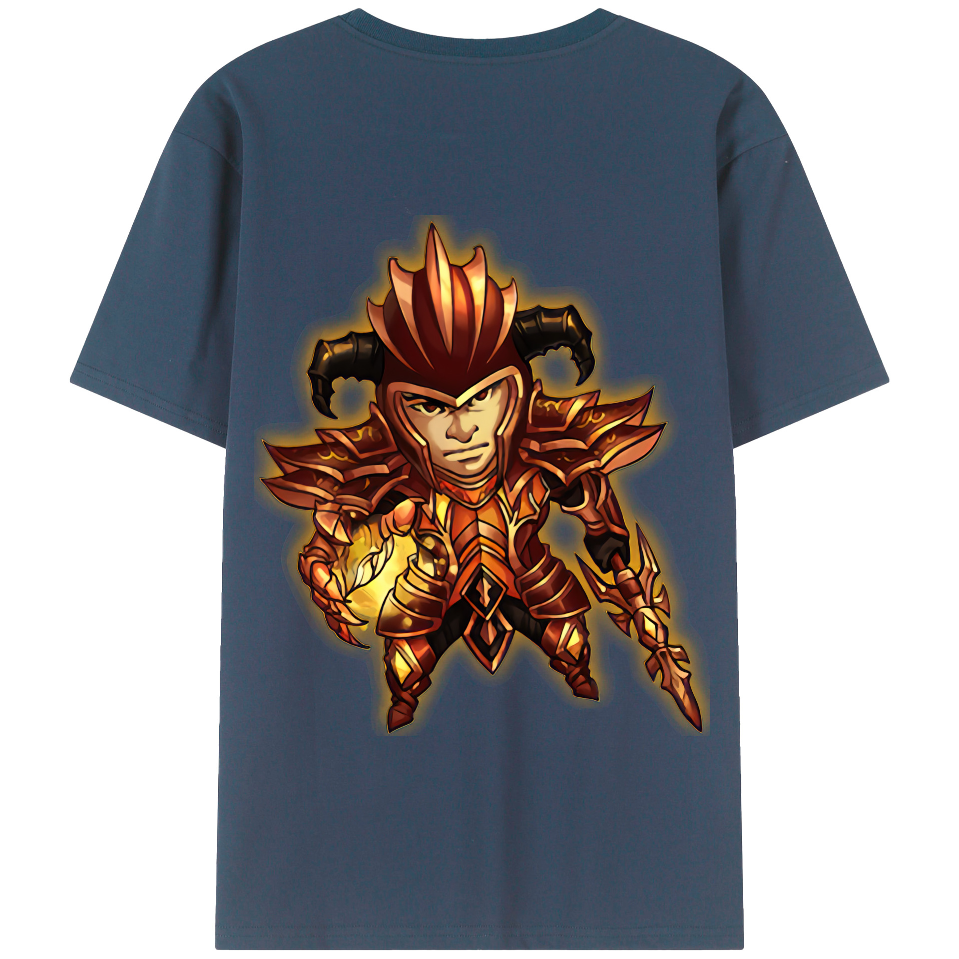 リーグ・オブ・レジェンド League of Legends LOL 綿100％半袖Tシャツ（背面プリント）