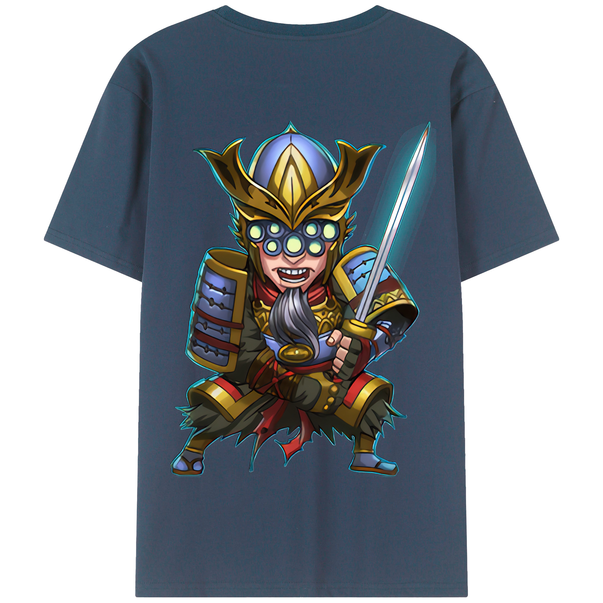 リーグ・オブ・レジェンド League of Legends LOL 綿100％半袖Tシャツ（背面プリント）