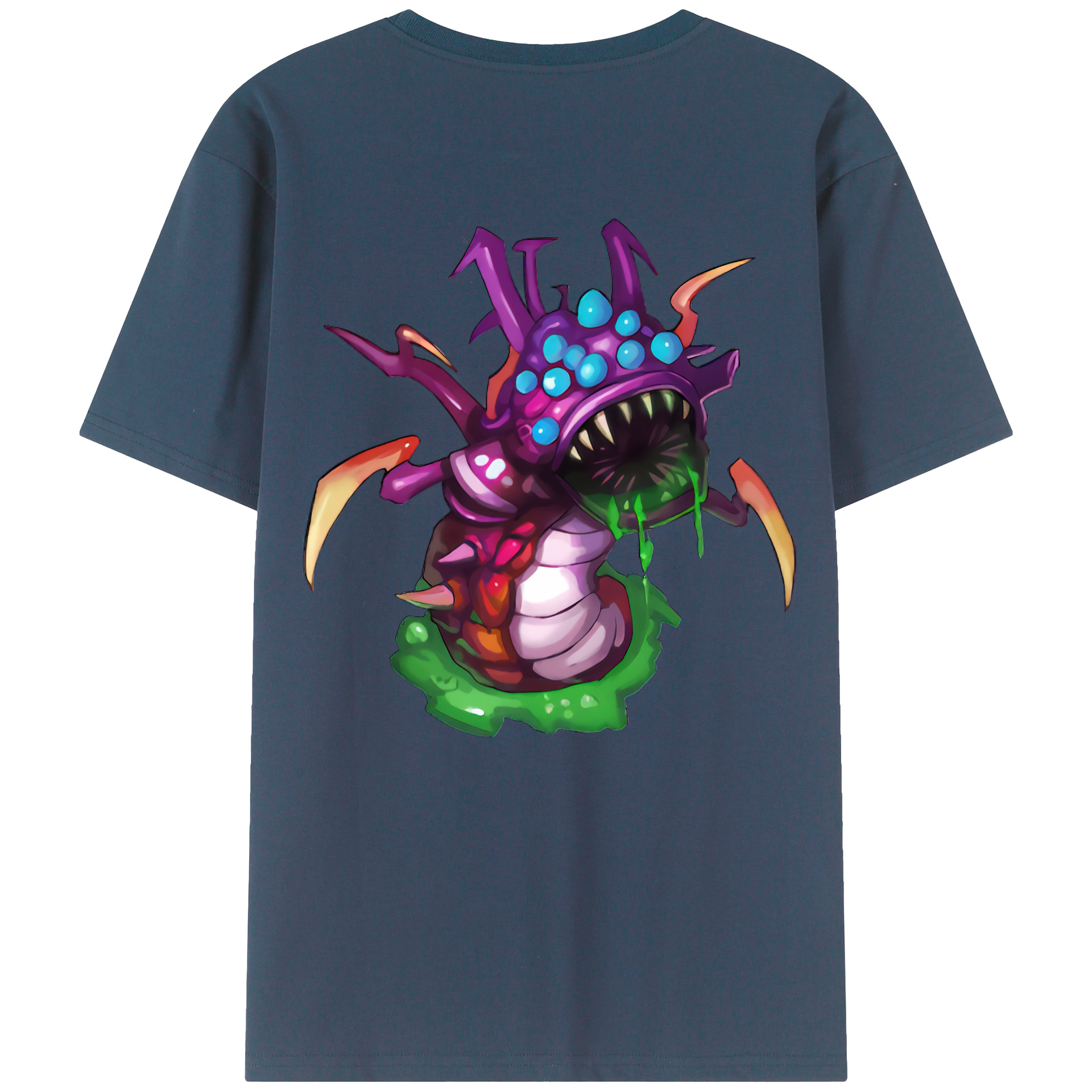 リーグ・オブ・レジェンド League of Legends LOL 綿100％半袖Tシャツ（背面プリント）