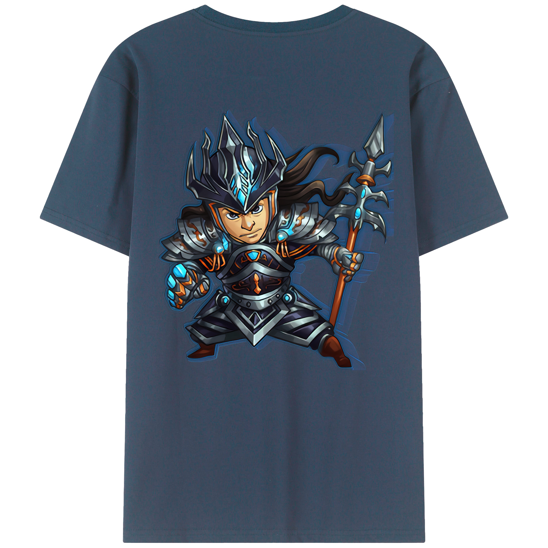 リーグ・オブ・レジェンド League of Legends LOL 綿100％半袖Tシャツ（背面プリント）