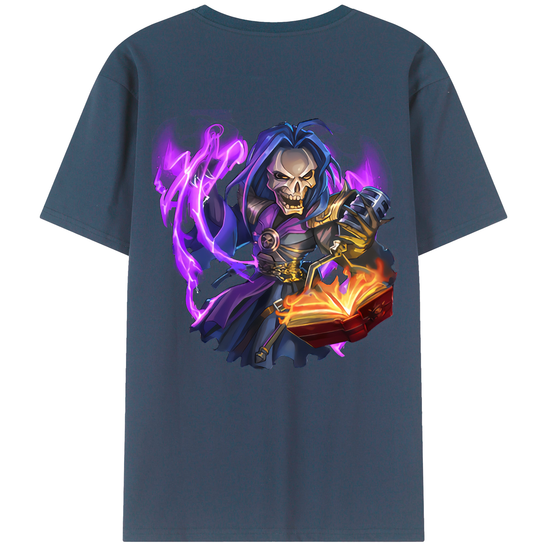 リーグ・オブ・レジェンド League of Legends LOL 綿100％半袖Tシャツ（背面プリント）