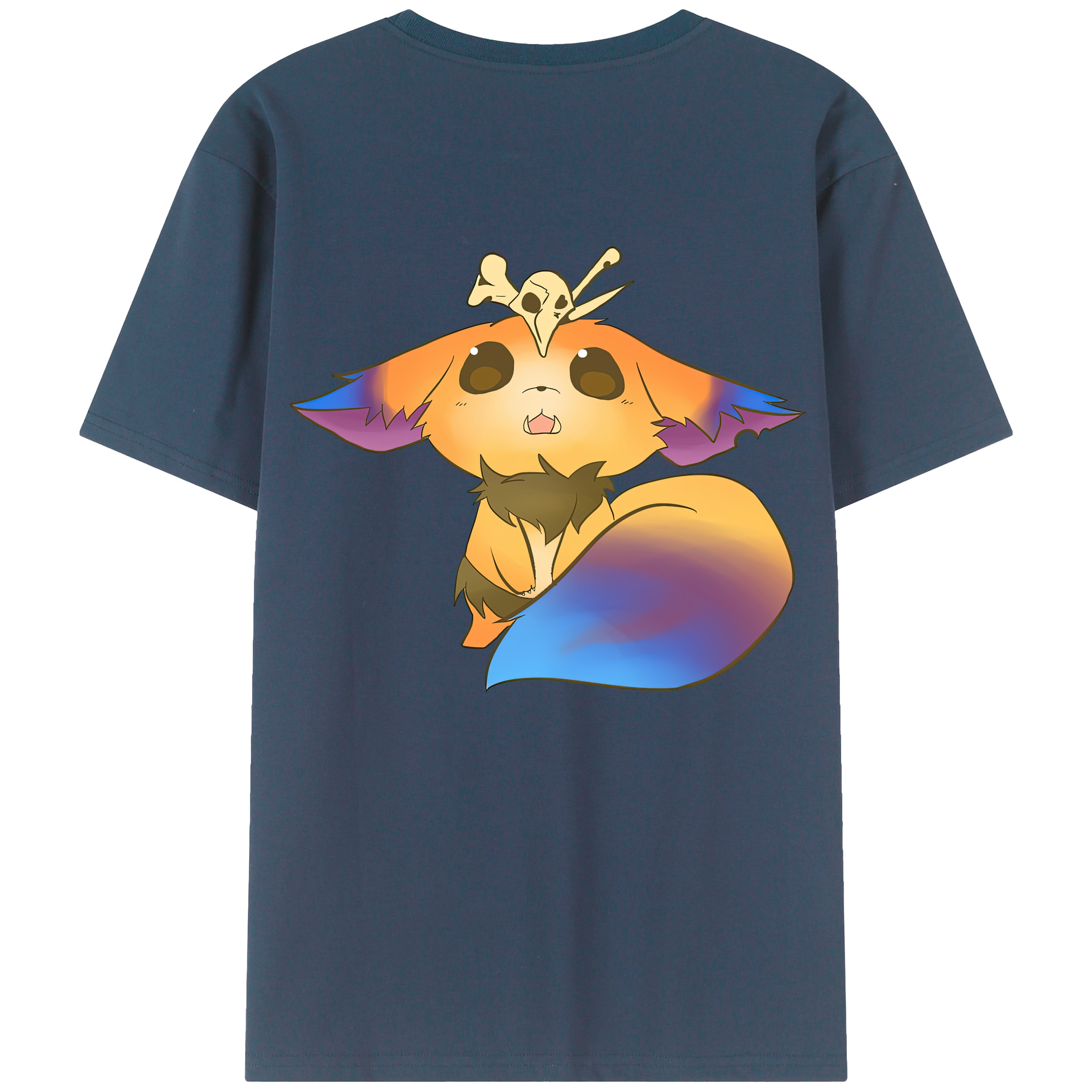 リーグ・オブ・レジェンド League of Legends LOL 綿100％半袖Tシャツ（背面プリント）