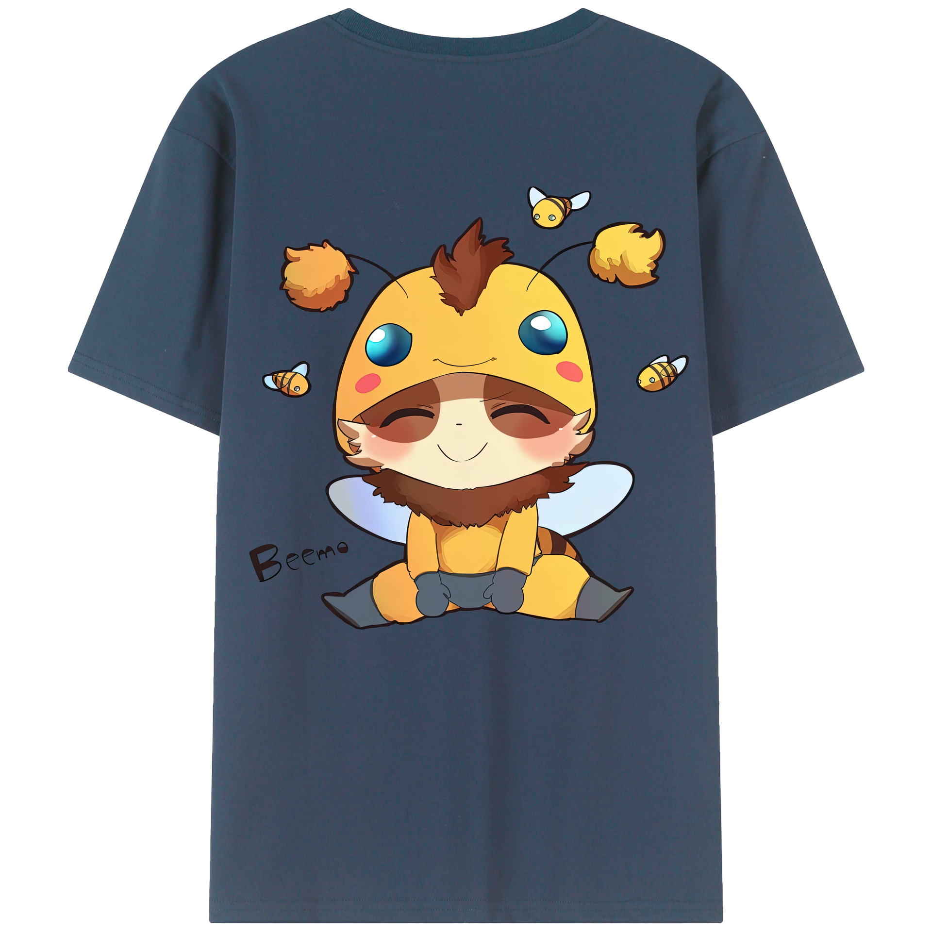 リーグ・オブ・レジェンド League of Legends LOL 綿100％半袖Tシャツ（背面プリント）