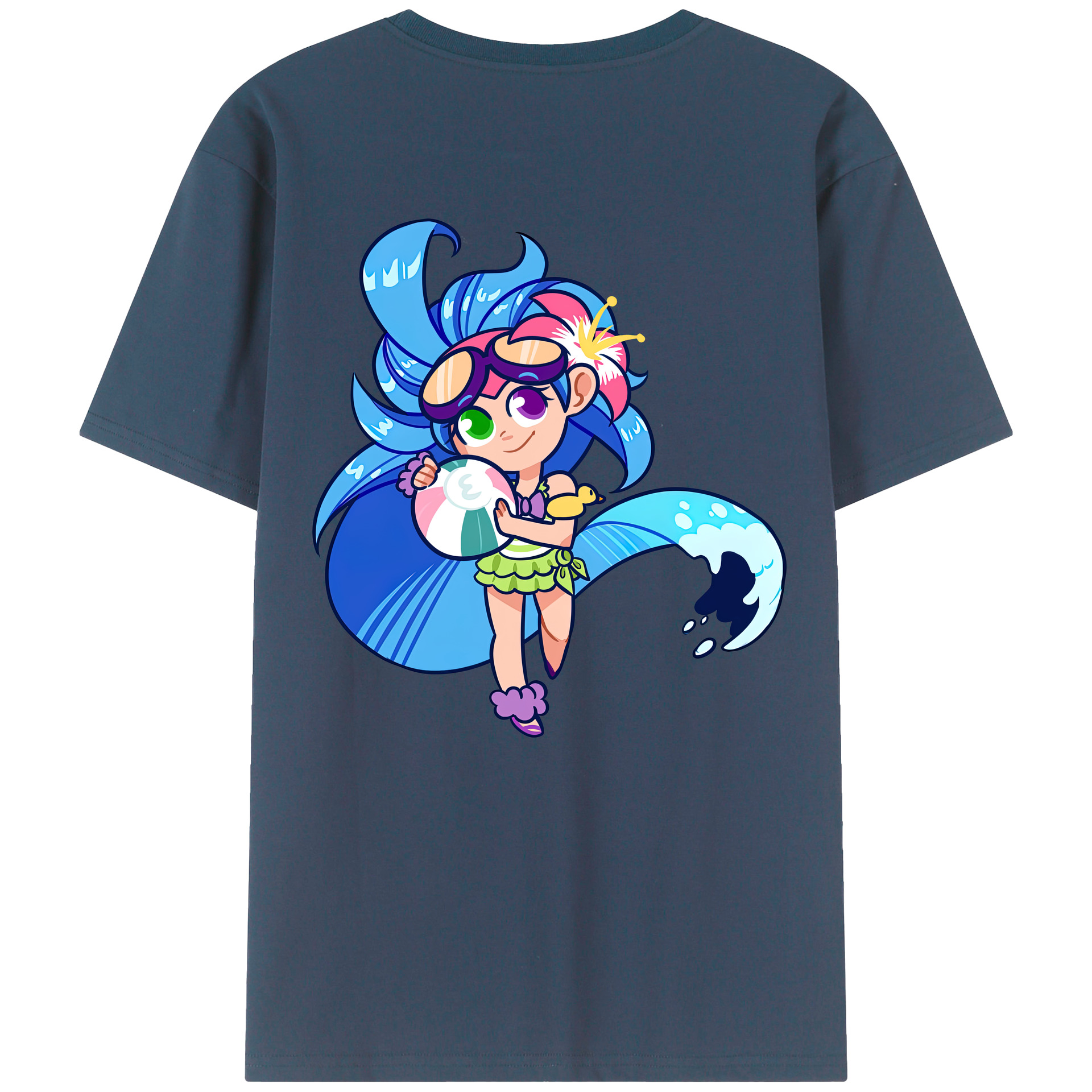 リーグ・オブ・レジェンド League of Legends LOL 綿100％半袖Tシャツ（背面プリント）
