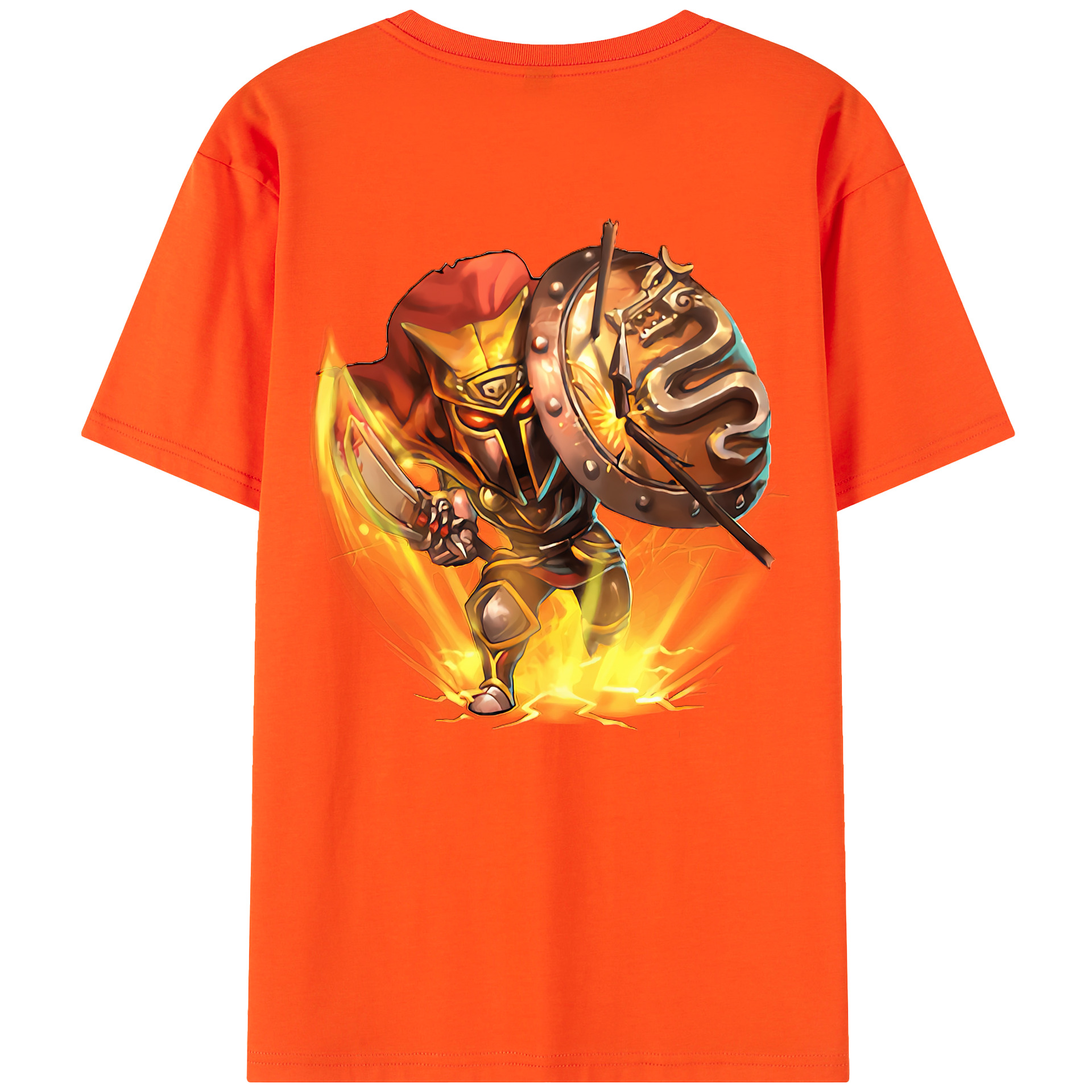 リーグ・オブ・レジェンド League of Legends LOL 綿100％半袖Tシャツ（背面プリント）