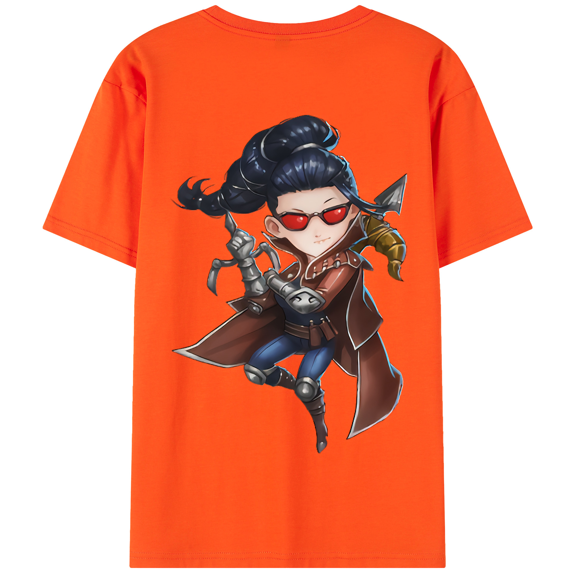 リーグ・オブ・レジェンド League of Legends LOL 綿100％半袖Tシャツ（背面プリント）
