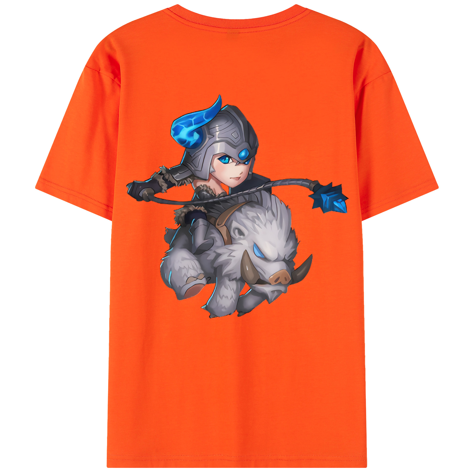 リーグ・オブ・レジェンド League of Legends LOL 綿100％半袖Tシャツ（背面プリント）