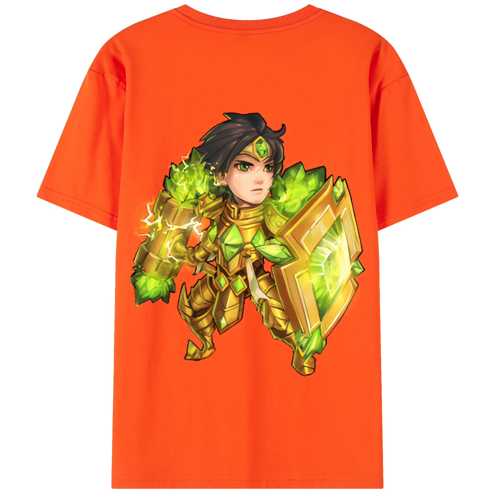 リーグ・オブ・レジェンド League of Legends LOL 綿100％半袖Tシャツ（背面プリント）