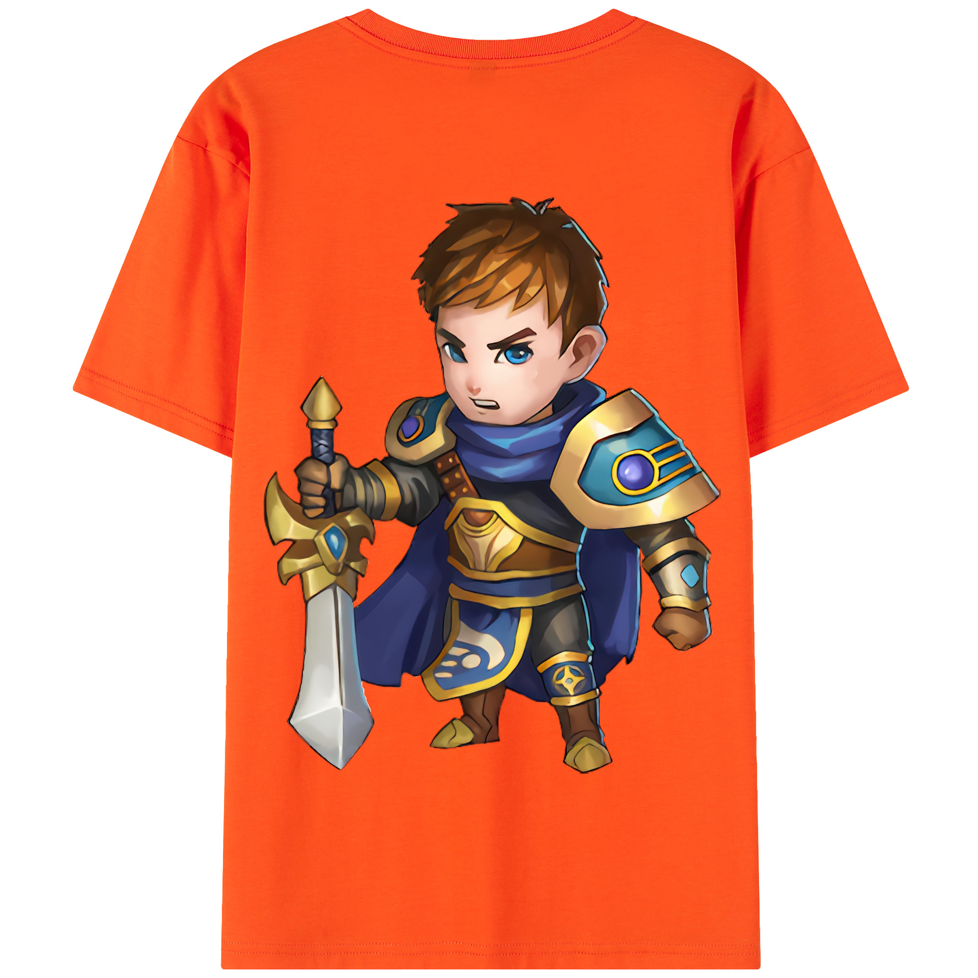 リーグ・オブ・レジェンド League of Legends LOL 綿100％半袖Tシャツ（背面プリント）