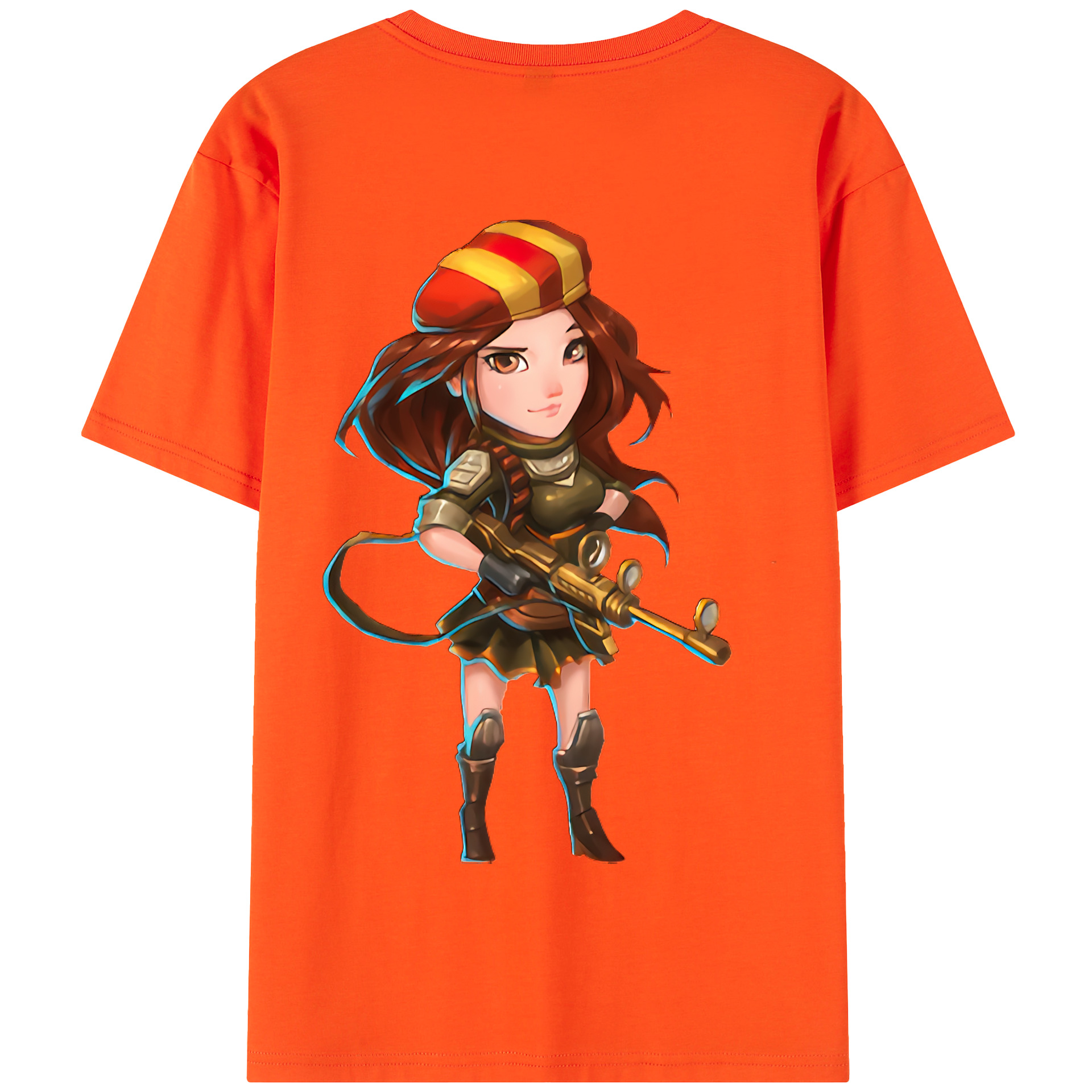リーグ・オブ・レジェンド League of Legends LOL 綿100％半袖Tシャツ（背面プリント）