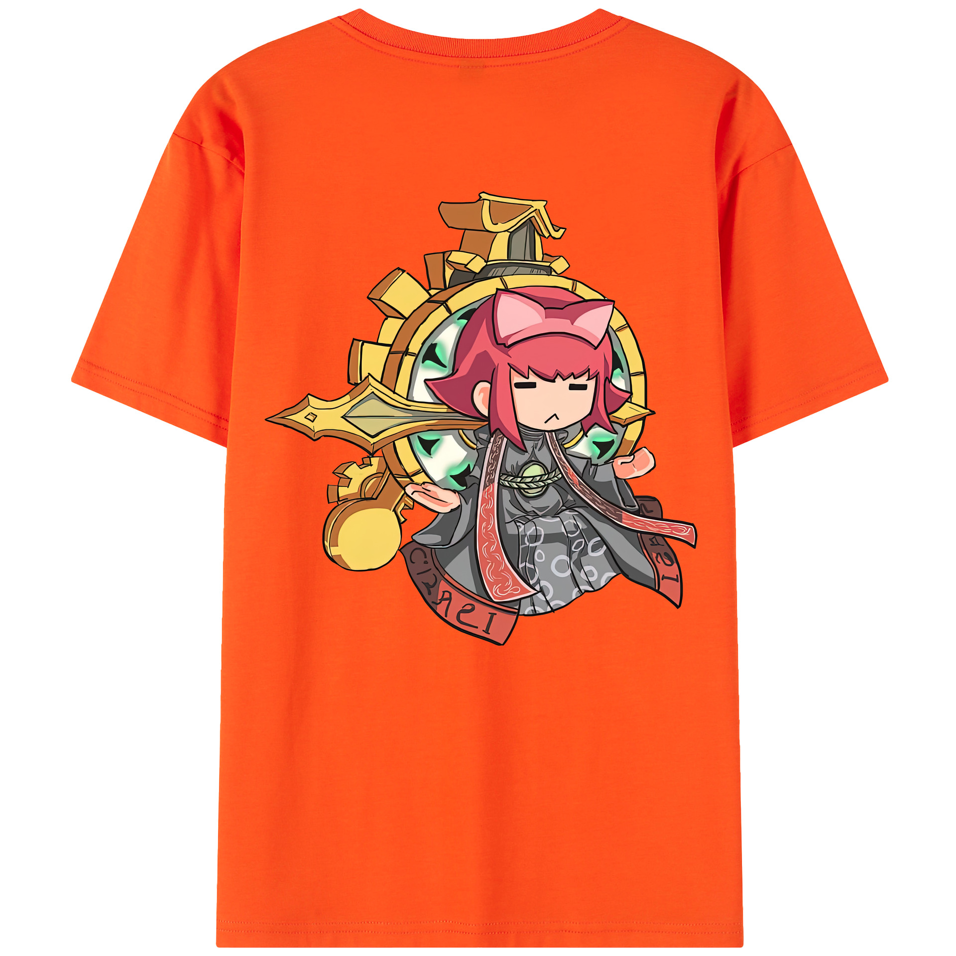 リーグ・オブ・レジェンド League of Legends LOL 綿100％半袖Tシャツ（背面プリント）