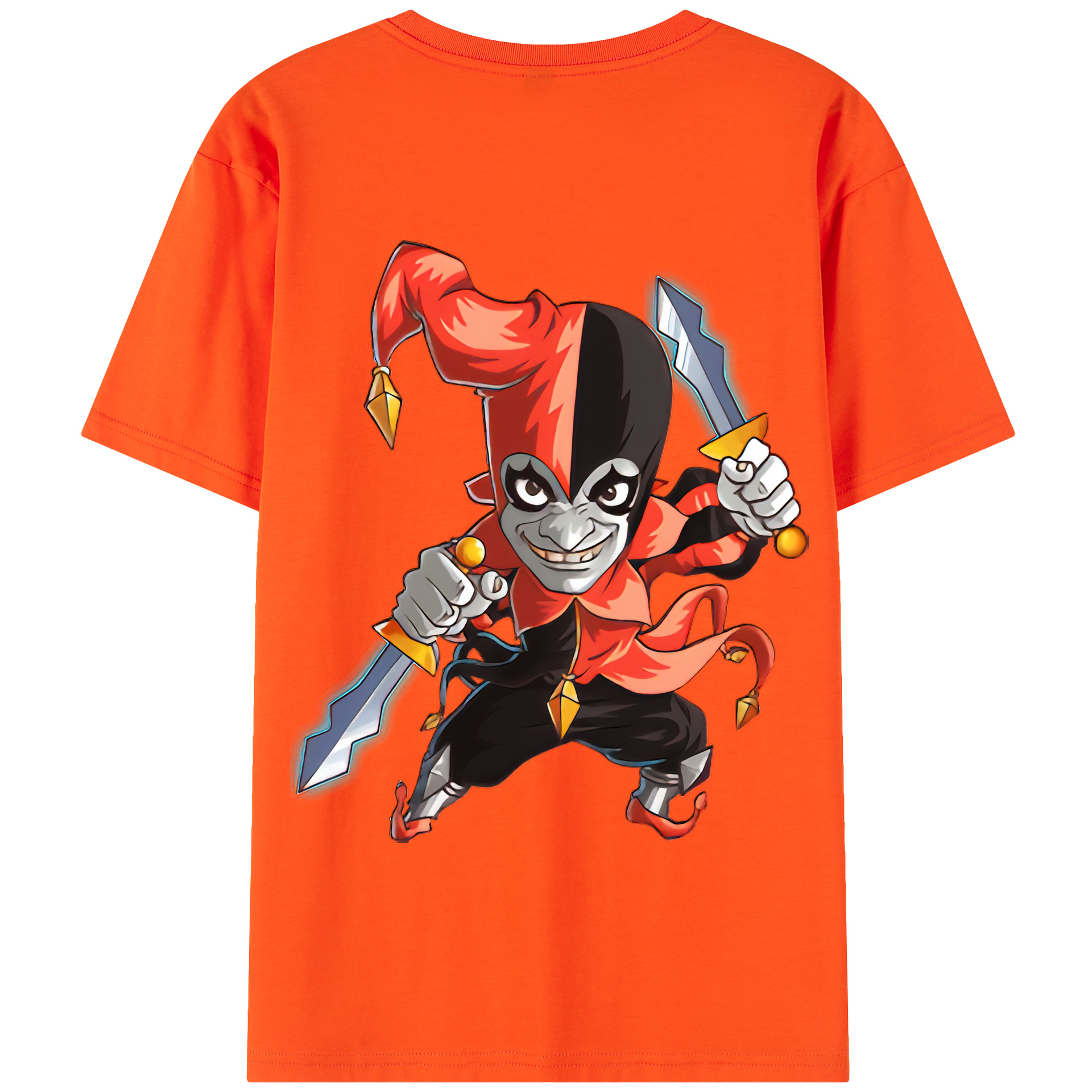 リーグ・オブ・レジェンド League of Legends LOL 綿100％半袖Tシャツ（背面プリント）