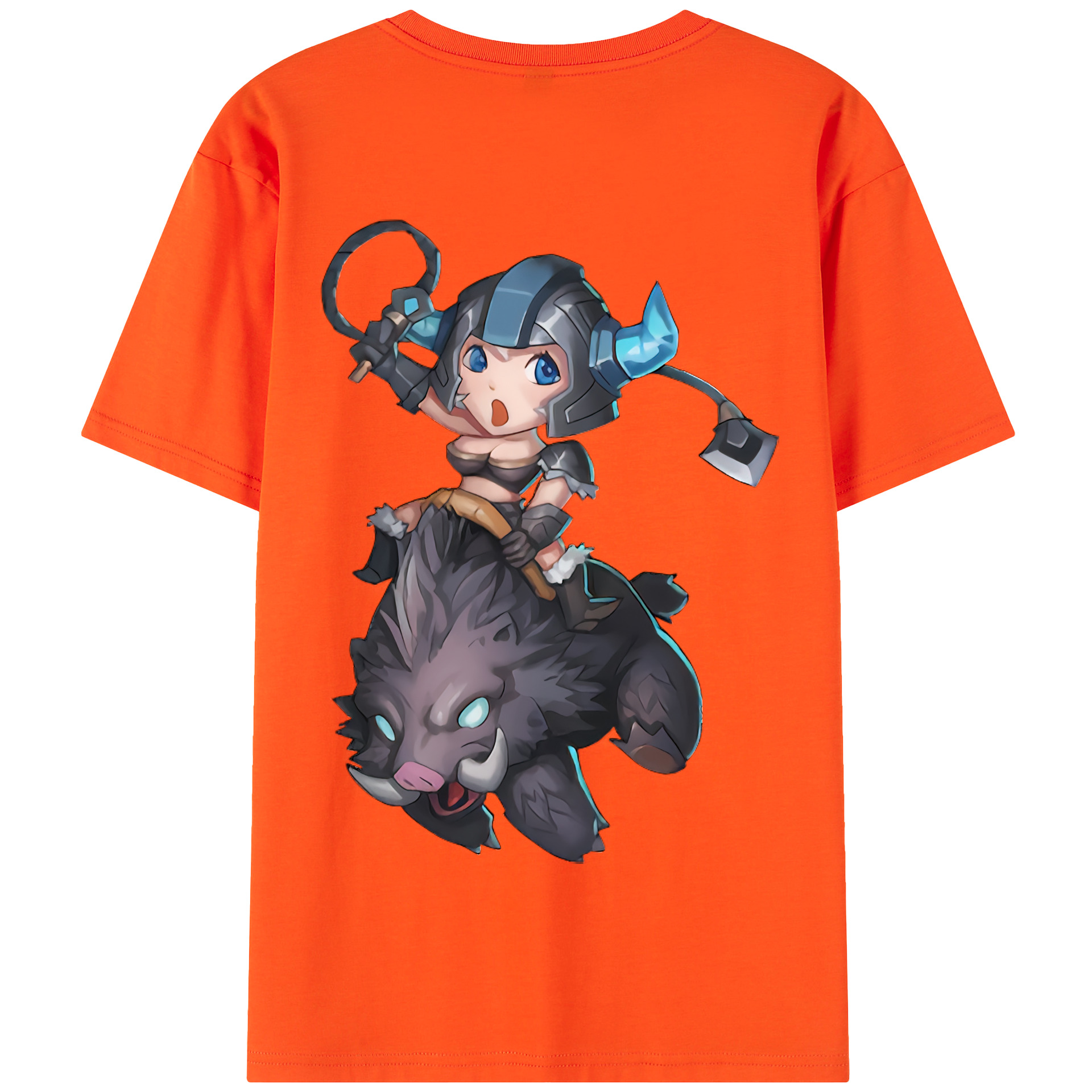 リーグ・オブ・レジェンド League of Legends LOL 綿100％半袖Tシャツ（背面プリント）