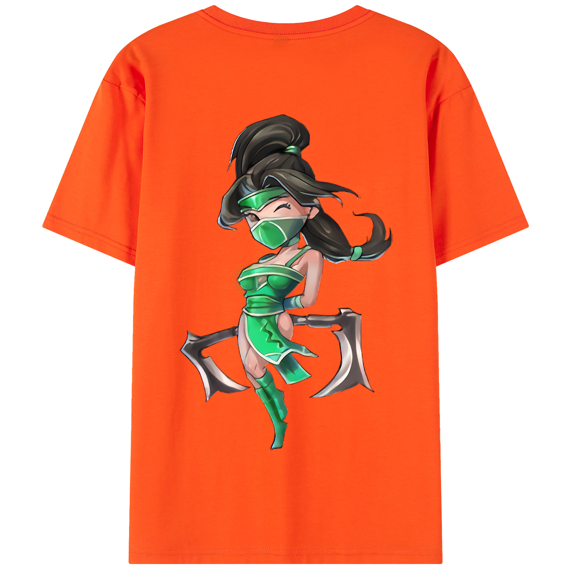 リーグ・オブ・レジェンド League of Legends LOL 綿100％半袖Tシャツ（背面プリント）