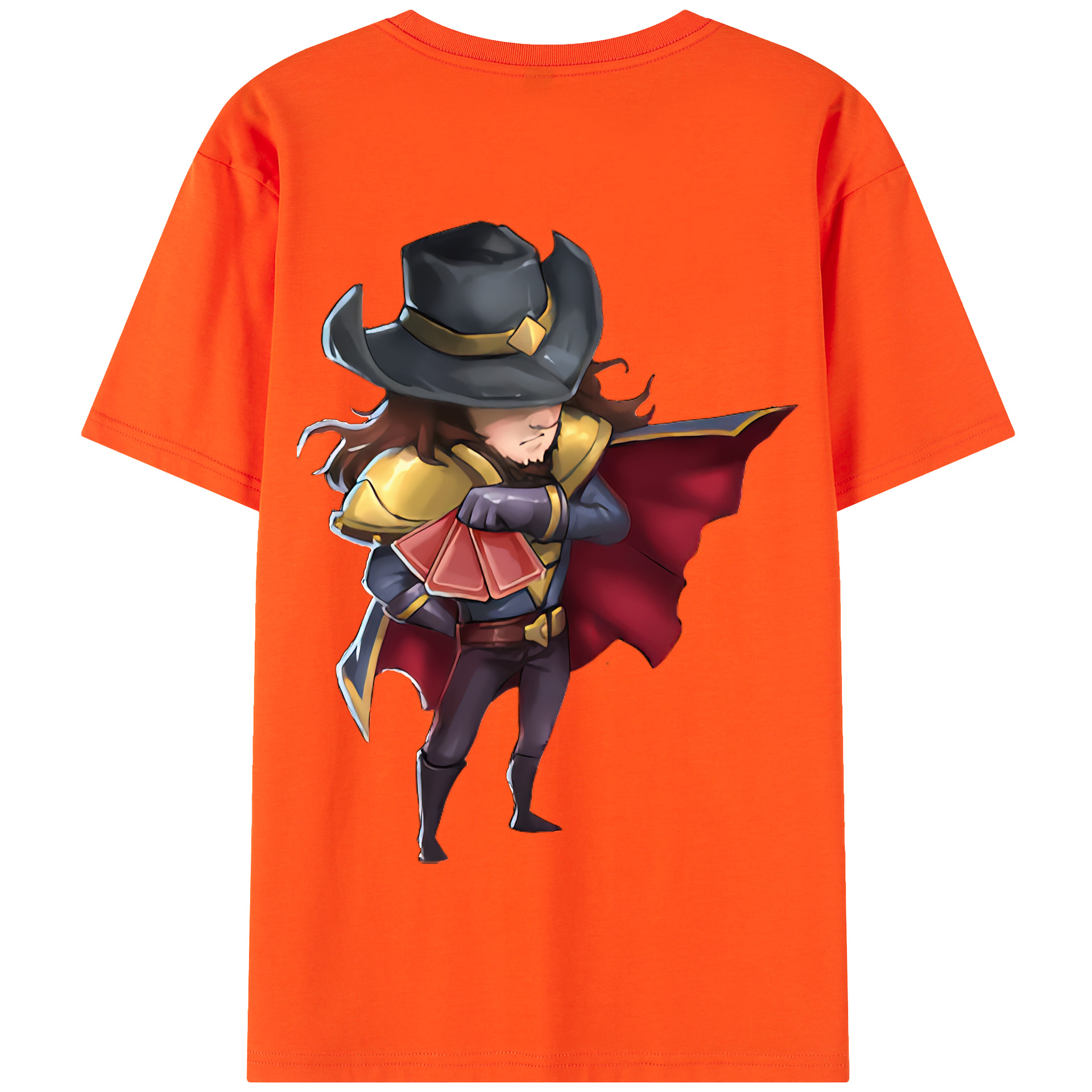 リーグ・オブ・レジェンド League of Legends LOL 綿100％半袖Tシャツ（背面プリント）