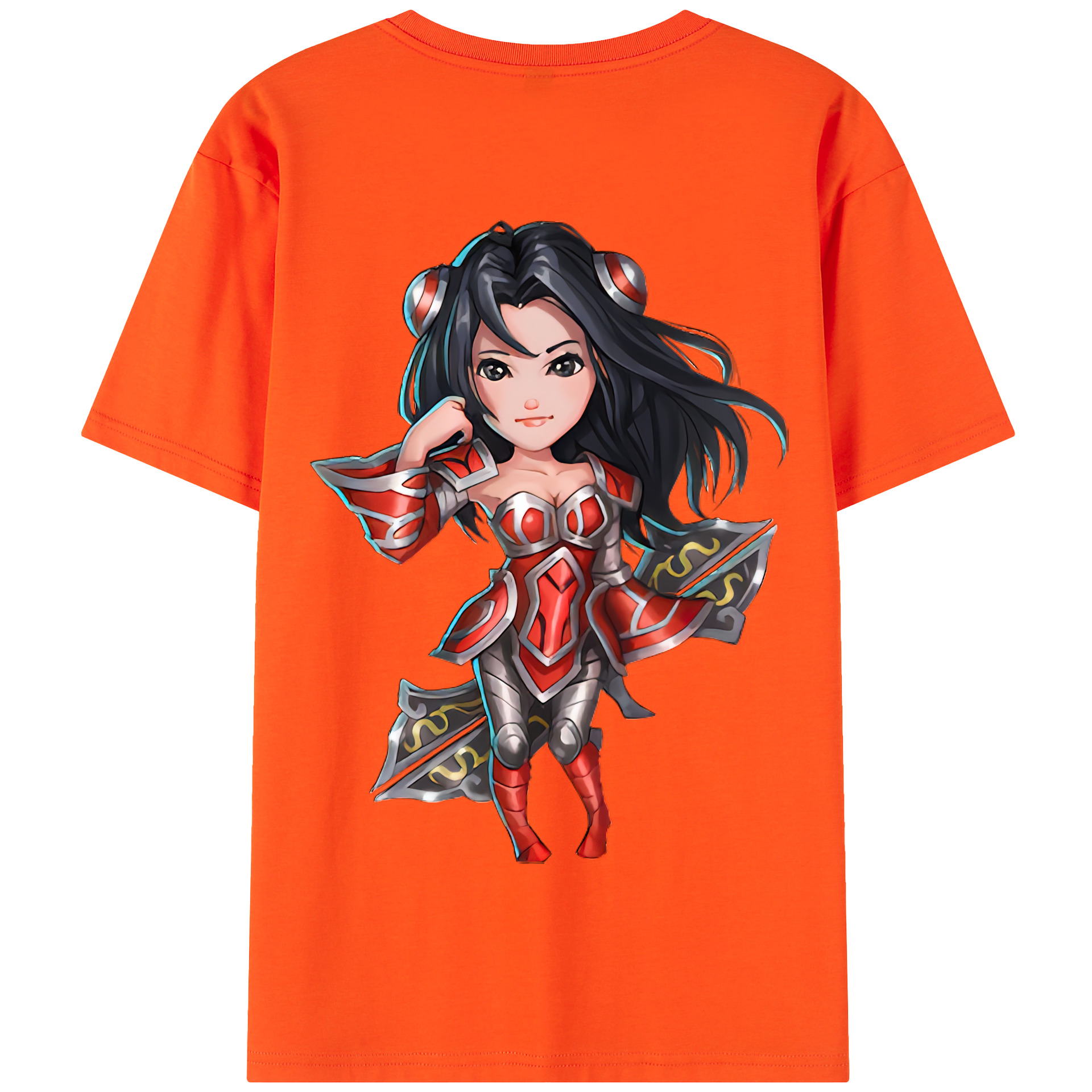 リーグ・オブ・レジェンド League of Legends LOL 綿100％半袖Tシャツ（背面プリント）
